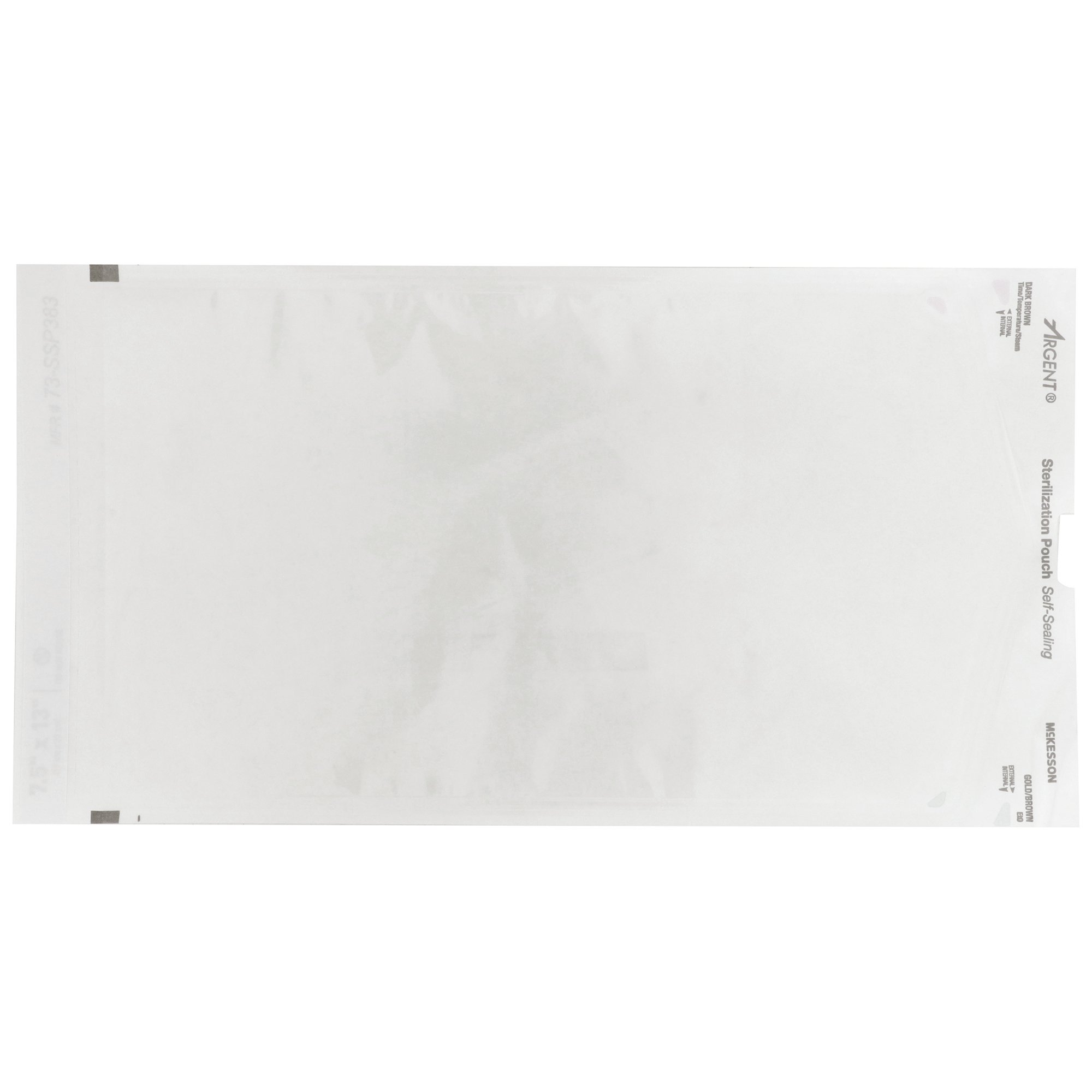 McKesson Brand 73-SSP383 - McKesson Argent® Sure-Check® Sterilization Pouch, 7.5 x 13 Inch - 200/Box, 1000/Case