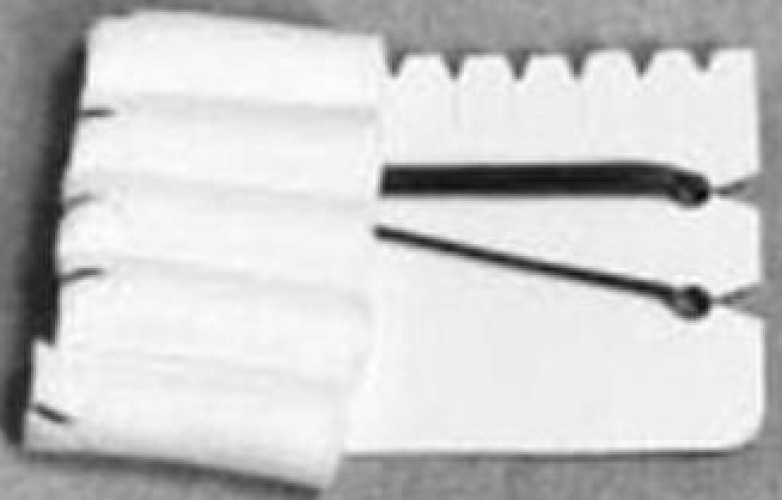 Teleflex Medical - 200403 Cylindrical Sponge Gardlok® Non-Impregnated 1/2 X 1-1/2 Inch Sterile