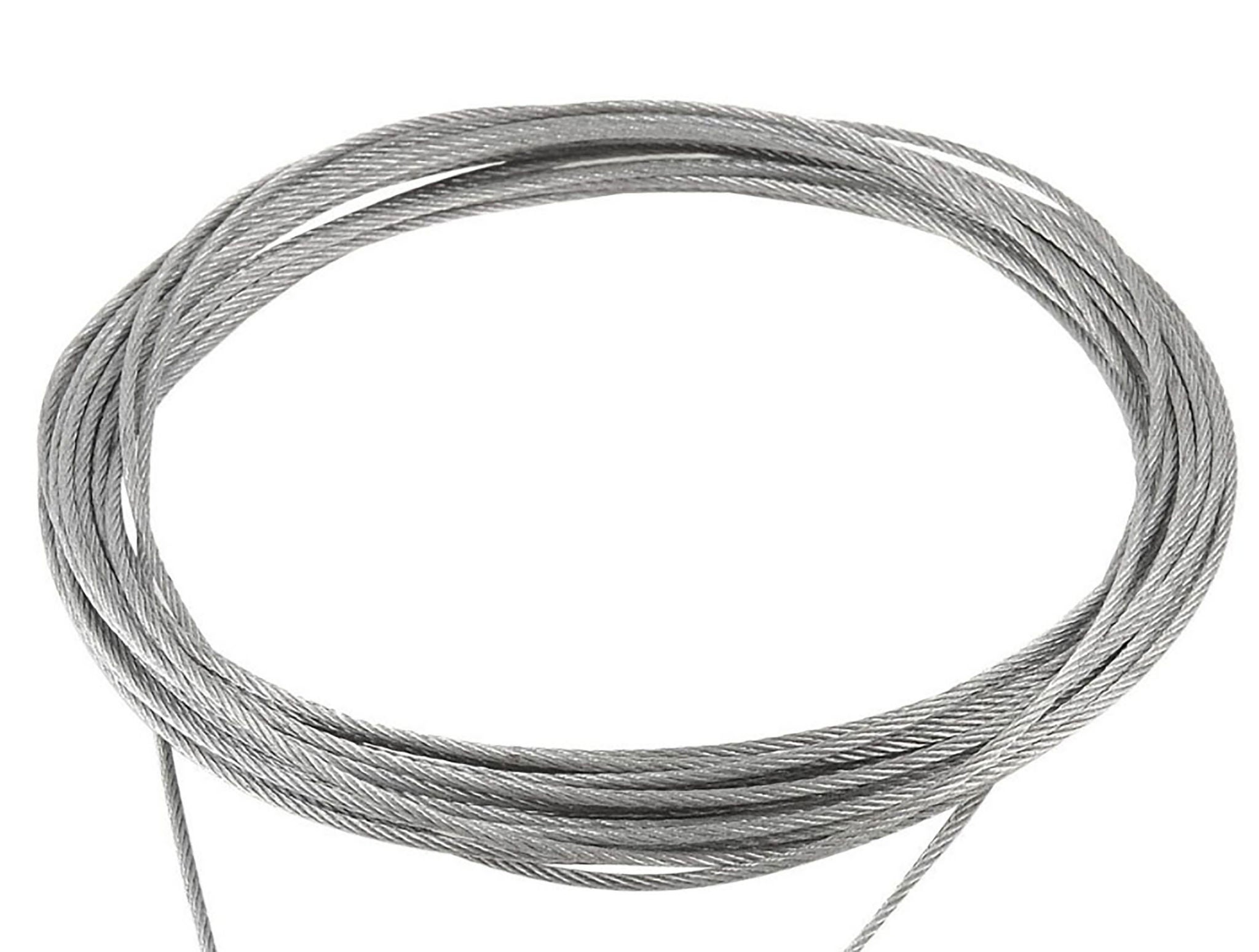 Exergen - 134030 Security Cable Exergen® 8 Foot, Vinyl Covered Steel, Field Attachment For Exergen Thermometers