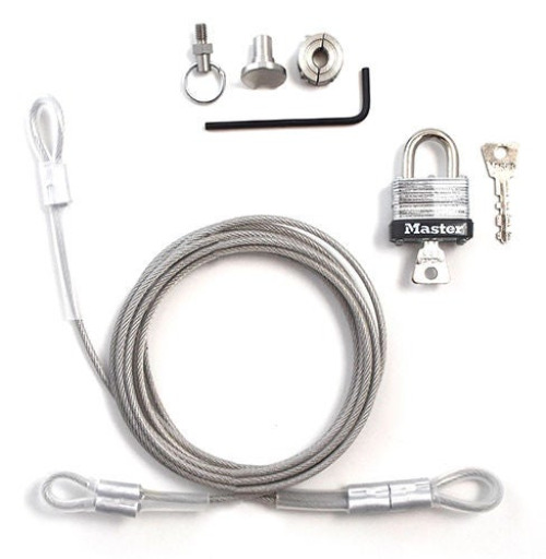 Exergen - 134030 Security Cable Exergen® 8 Foot, Vinyl Covered Steel, Field Attachment For Exergen Thermometers