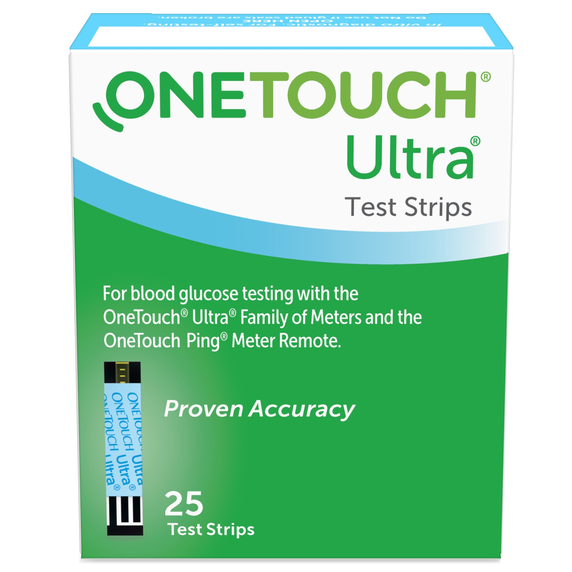 LifeScan - 020994 OneTouch® Ultra® 2 Blood Glucose Test Strips for OneTouch® Ultra® Blood Glucose Meter