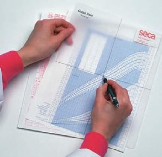 Seca - 404 Growth Chart Plotting Tool Seca® Monitor Size 1 X 8-1/2 X 11 Inch