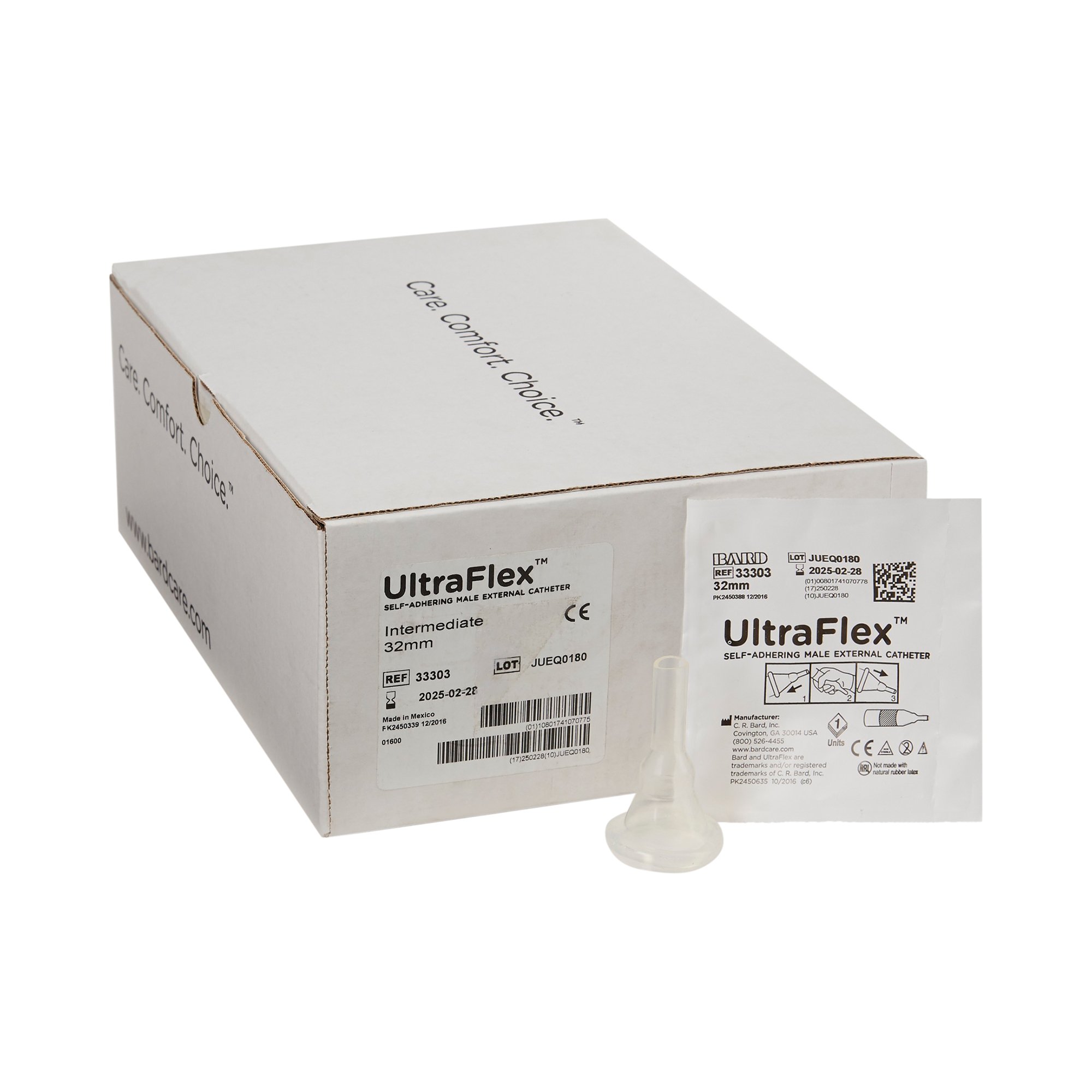 Bard - 33303 Bard UltraFlex® Male External Catheter