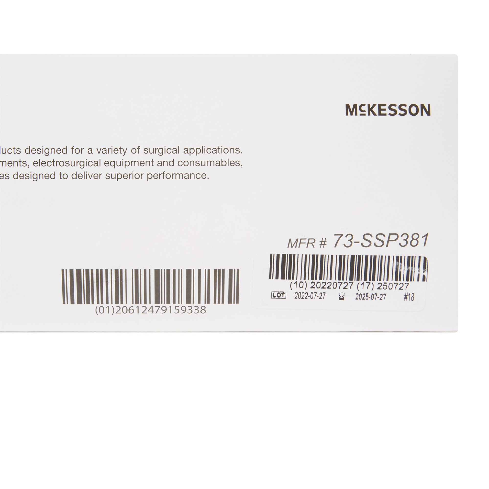 McKesson Brand 73-SSP381 - McKesson Argent® Sure-Check® Sterilization Pouch, 3.5 x 9 Inch - 1/Box, 10/Case