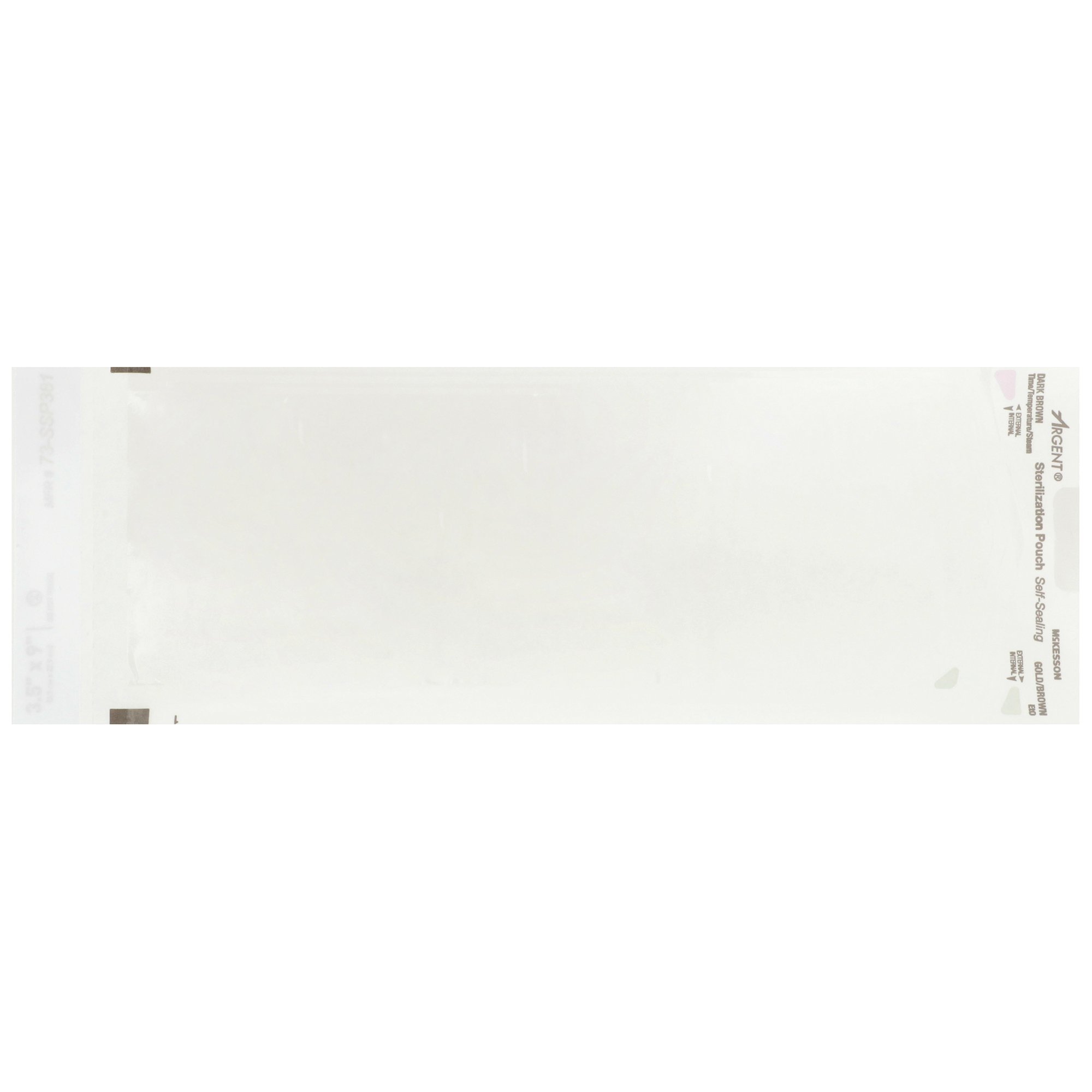 McKesson Brand 73-SSP381 - McKesson Argent® Sure-Check® Sterilization Pouch, 3.5 x 9 Inch - 1/Box, 10/Case