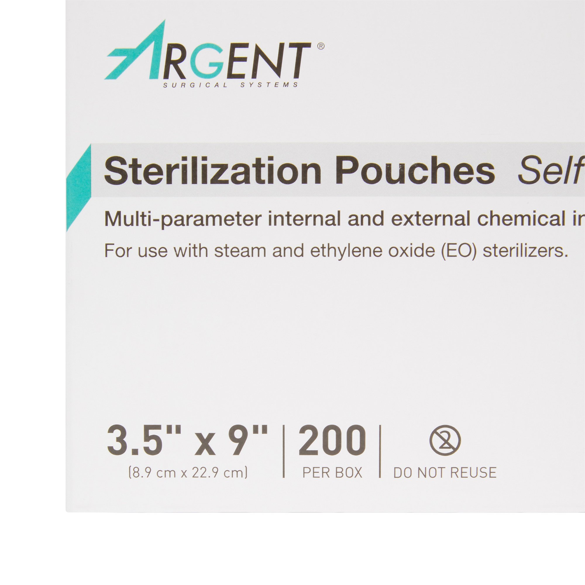 McKesson Brand 73-SSP381 - McKesson Argent® Sure-Check® Sterilization Pouch, 3.5 x 9 Inch - 1/Box, 10/Case