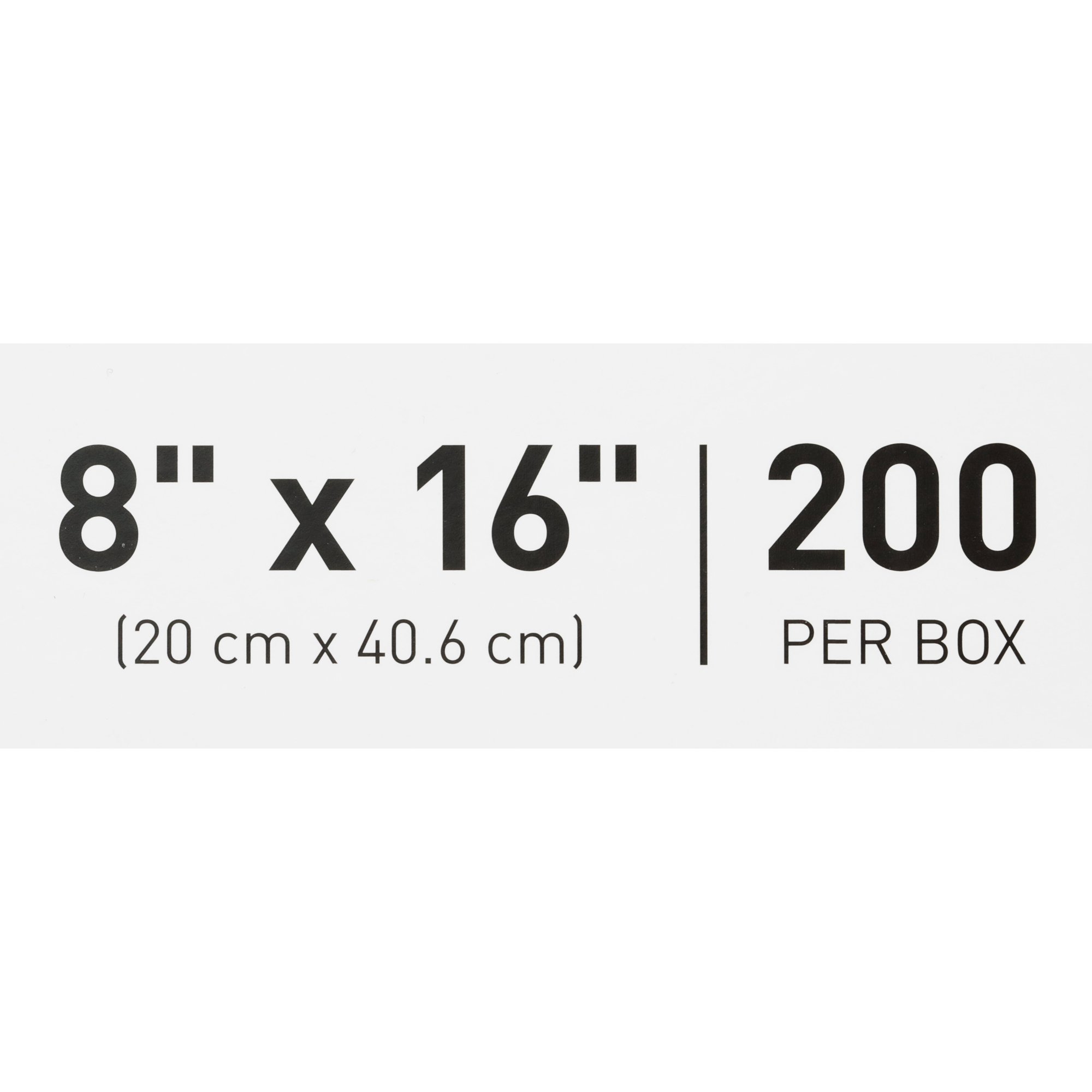 McKesson Brand 73-SSP387 - McKesson Argent® Sure-Check® Sterilization Pouch, 8 x 16 Inch - 1/Box, 5/Case