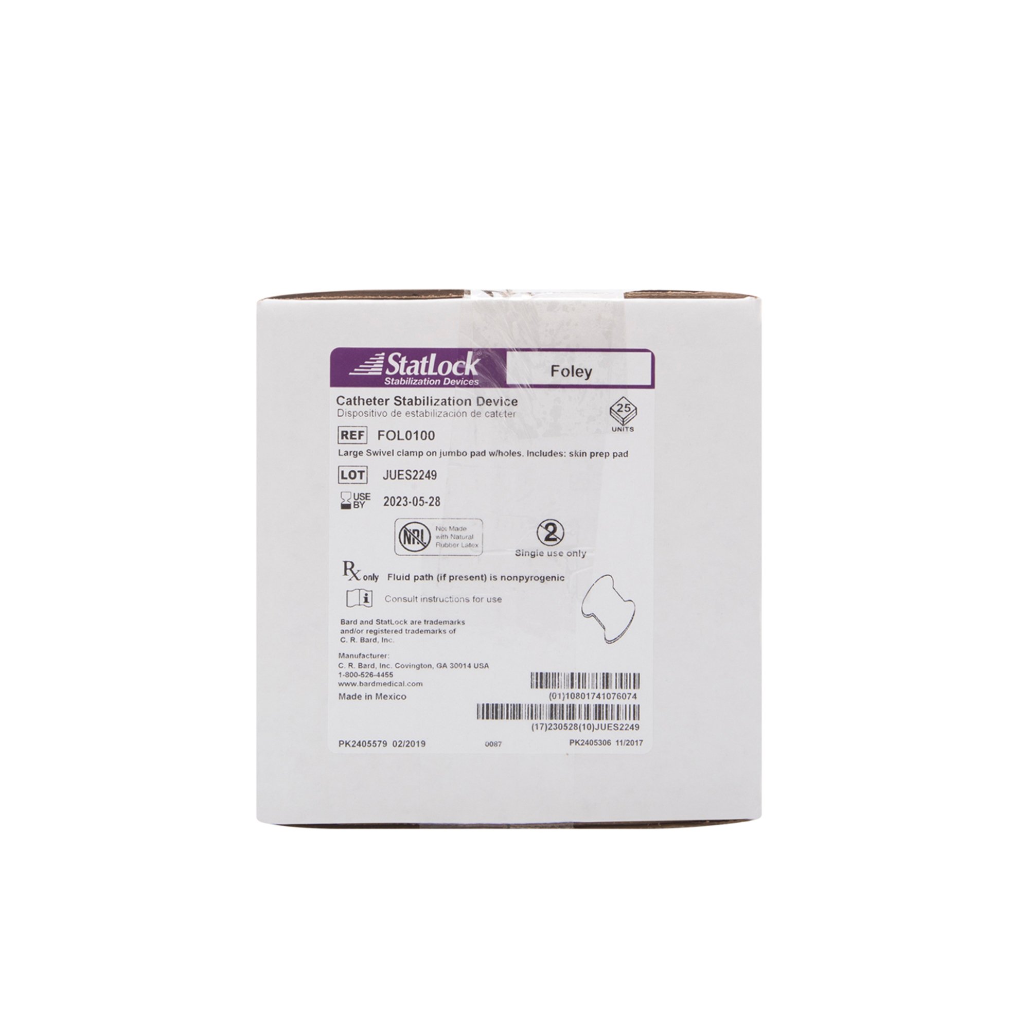 Bard - FOL0100 Statlock® Foley Catheter Secure