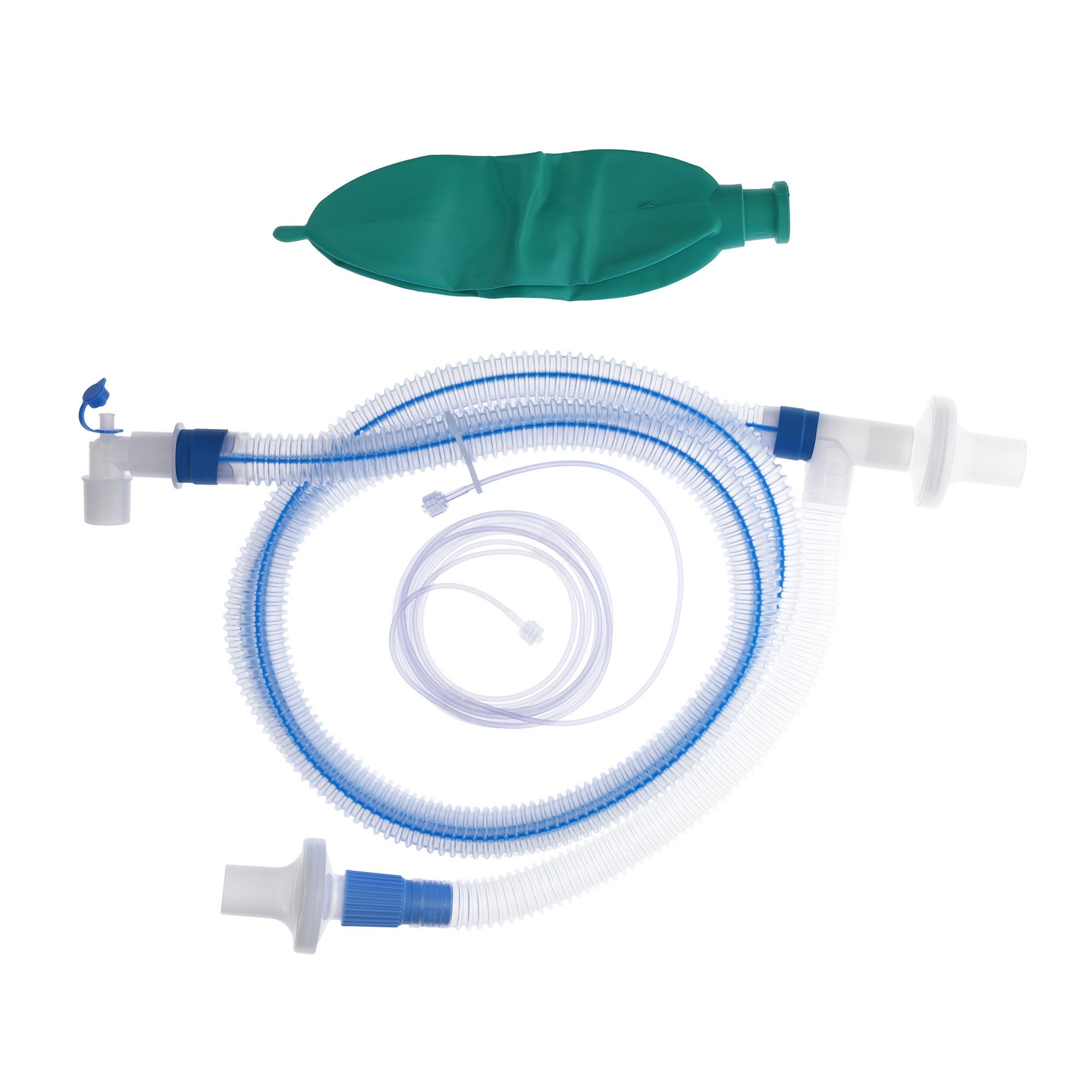 Sun Med - AFN5QXX4 Anesthesia Breathing Circuit Limb-O™ Corrugated Tube 72 Inch Tube Single Limb Pediatric 1 Liter Bag Single Patient Use