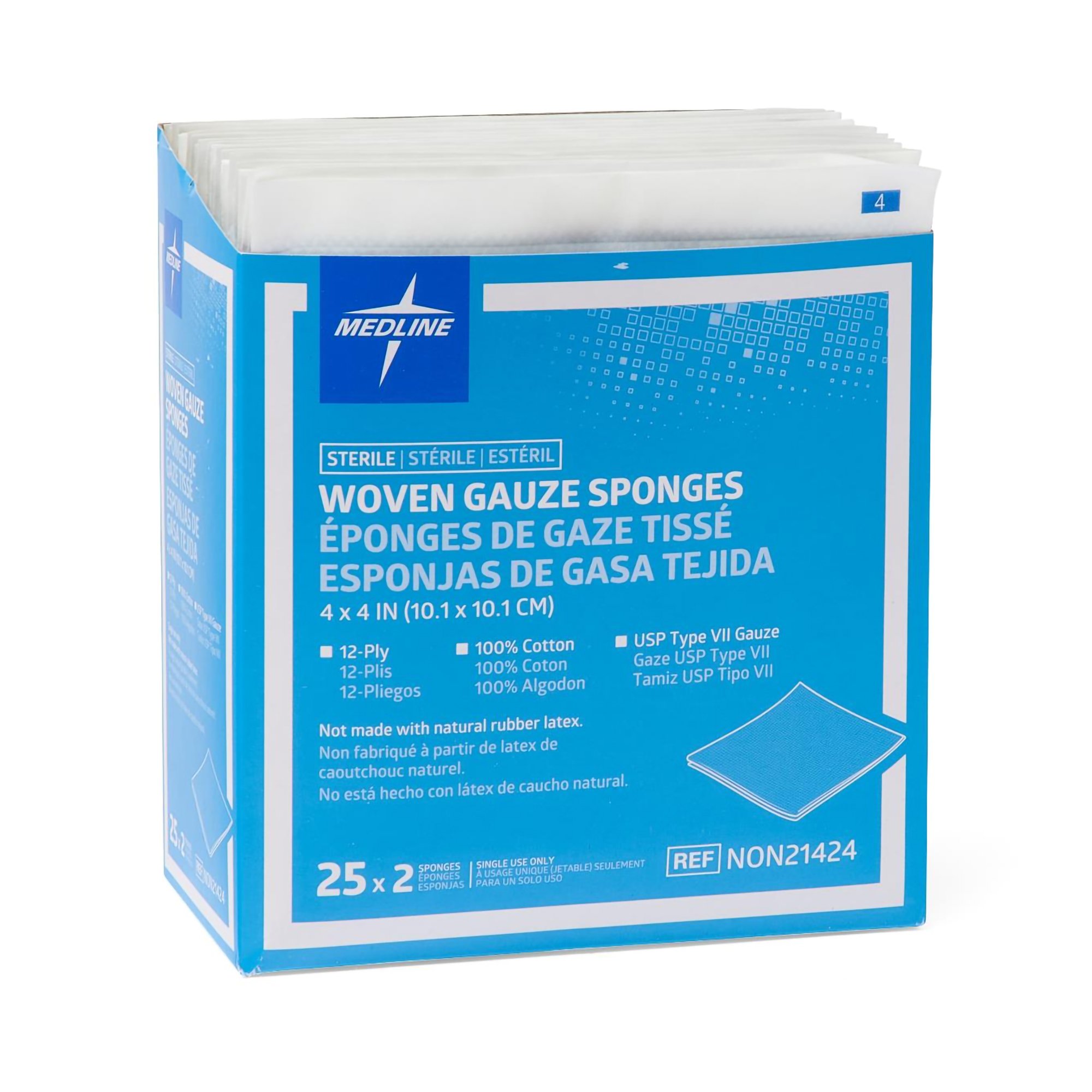 Medline Gauze Sponge NON21424 by Medline