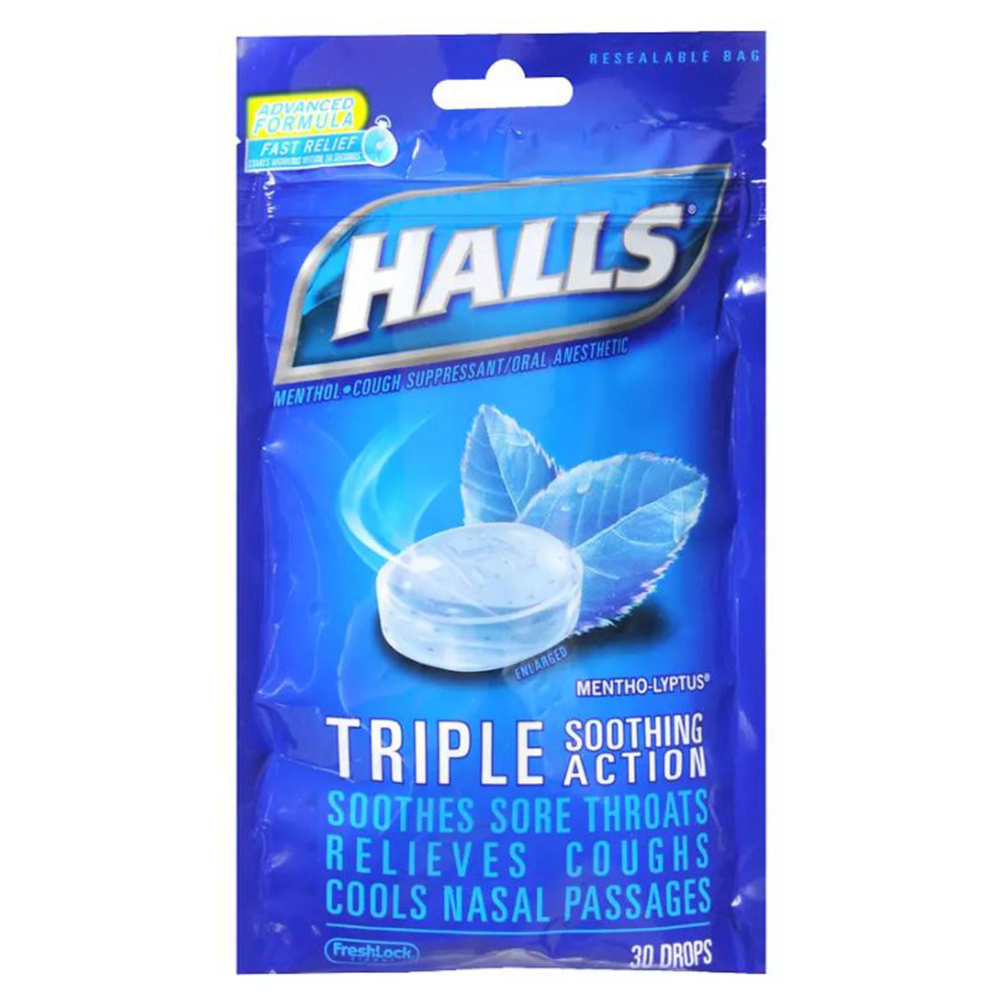 Cadbury Adams USA - 31254662936 Halls® Mentho-Lyptus Cough Suppressant/Oral Analgesic