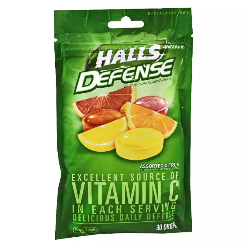 Cadbury Adams USA - 31254662754 Halls® Defense Vitamin C Supplement