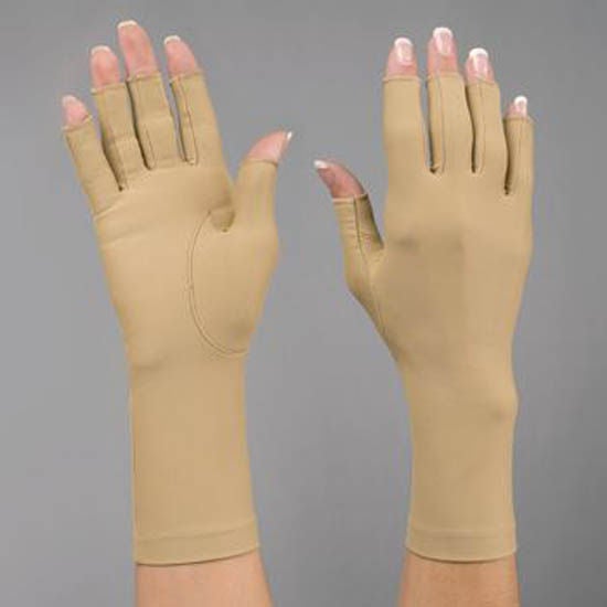Performance Health - 081238203 Compression Glove Rolyan® Open Finger Medium Over-the-Wrist Length Right Hand