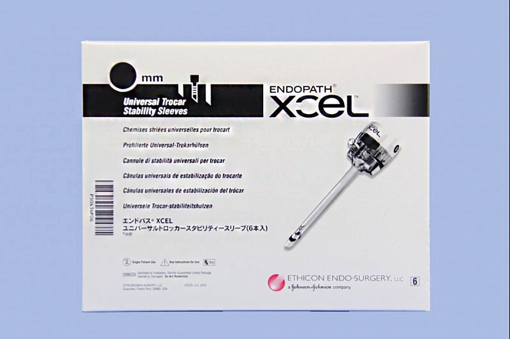 J & J Healthcare Systems - CB5LT Trocar Stability Sleeve Endopath® Xcel™ 5 mm Diameter