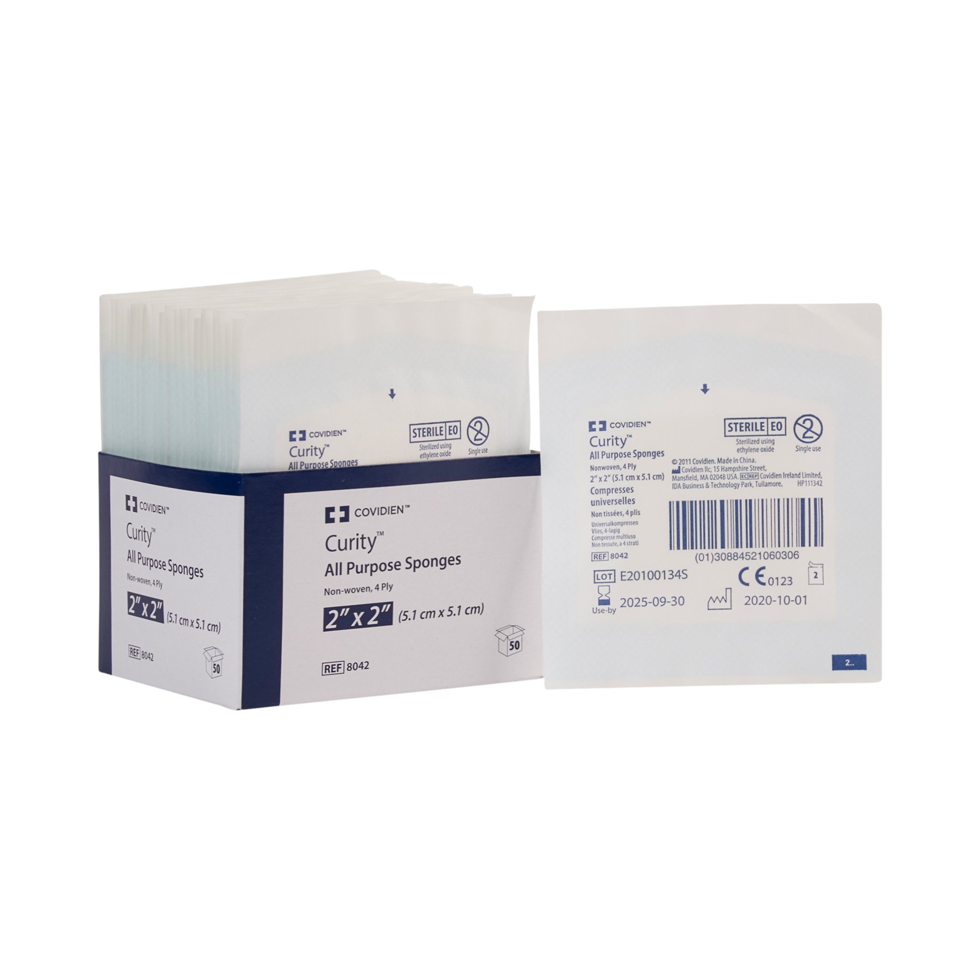 Cardinal - 8042 Curity™ Sterile Nonwoven Sponge
