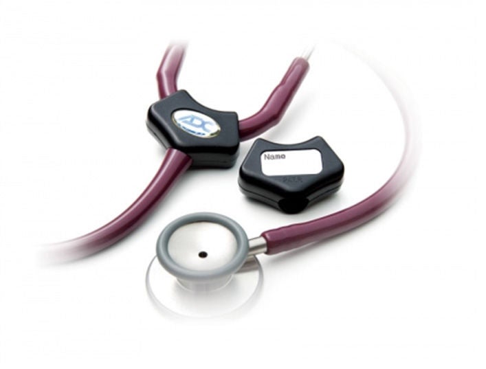 American Diagnostic Corp - 697BK Identification Tag Premium, Polypropylene Stethoscope