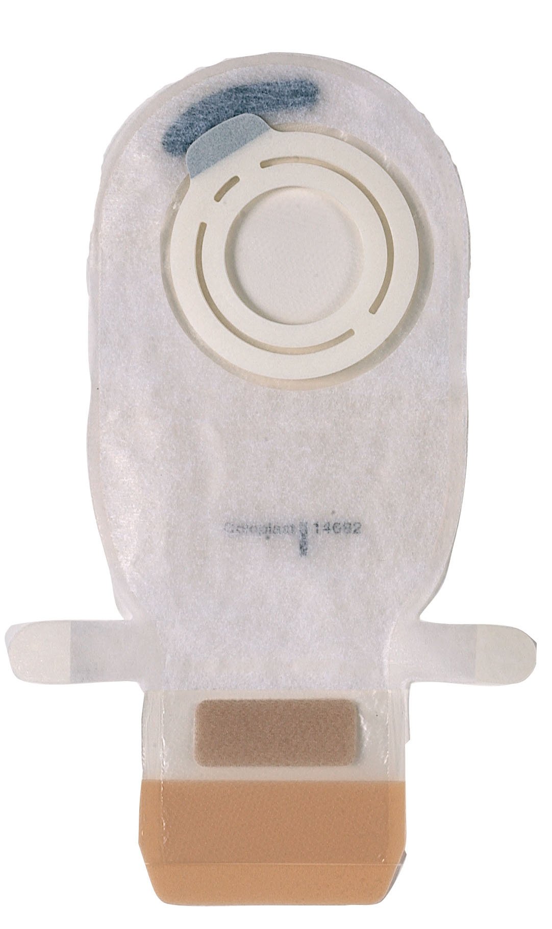 Coloplast 14682 - Assura® AC Pediatric 2-Piece Transparent Ostomy Pouch, 25mm Stoma - 10/Box