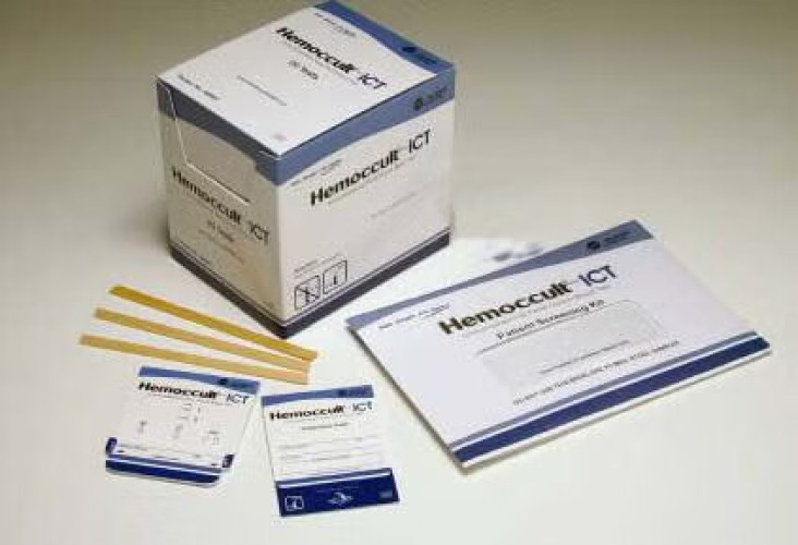 Hemocue - 395066A Cancer Screening Patient Sample Collection and Screening Kit Hemoccult® ICT 3-Day Fecal Occult Blood Test (iFOB or FIT) 40 Patient Kits CLIA Waived