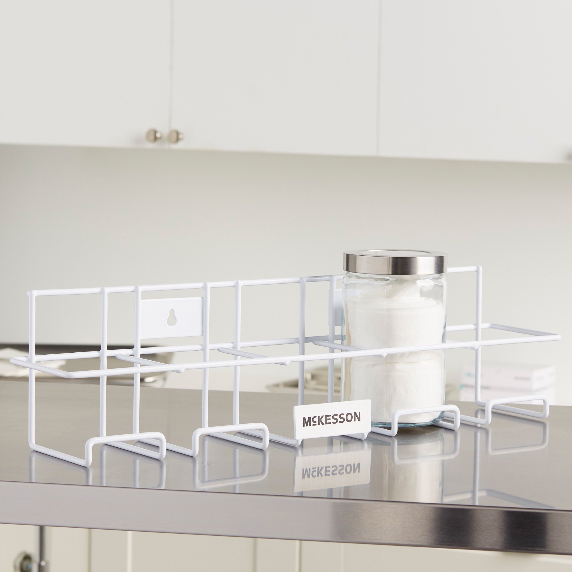 McKesson Brand 63-4020 - McKesson Sundry Jar Rack, 23.4 x 4.7 x 4.1 Inch - 1/Each