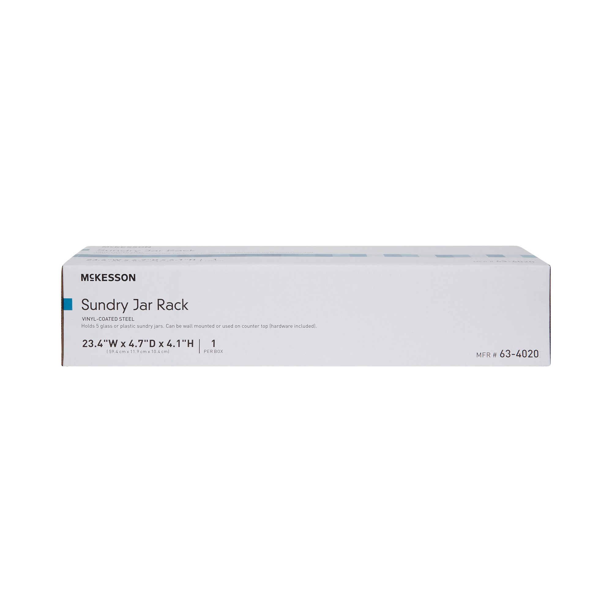 McKesson Brand 63-4020 - McKesson Sundry Jar Rack, 23.4 x 4.7 x 4.1 Inch - 1/Each