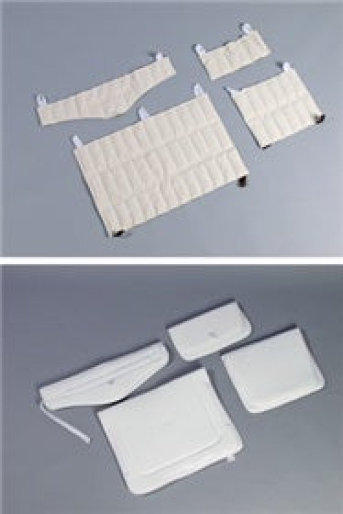Alimed - 2970001401 Moist Heat Therapy Pad AliMed® Contour Neck Canvas Reusable