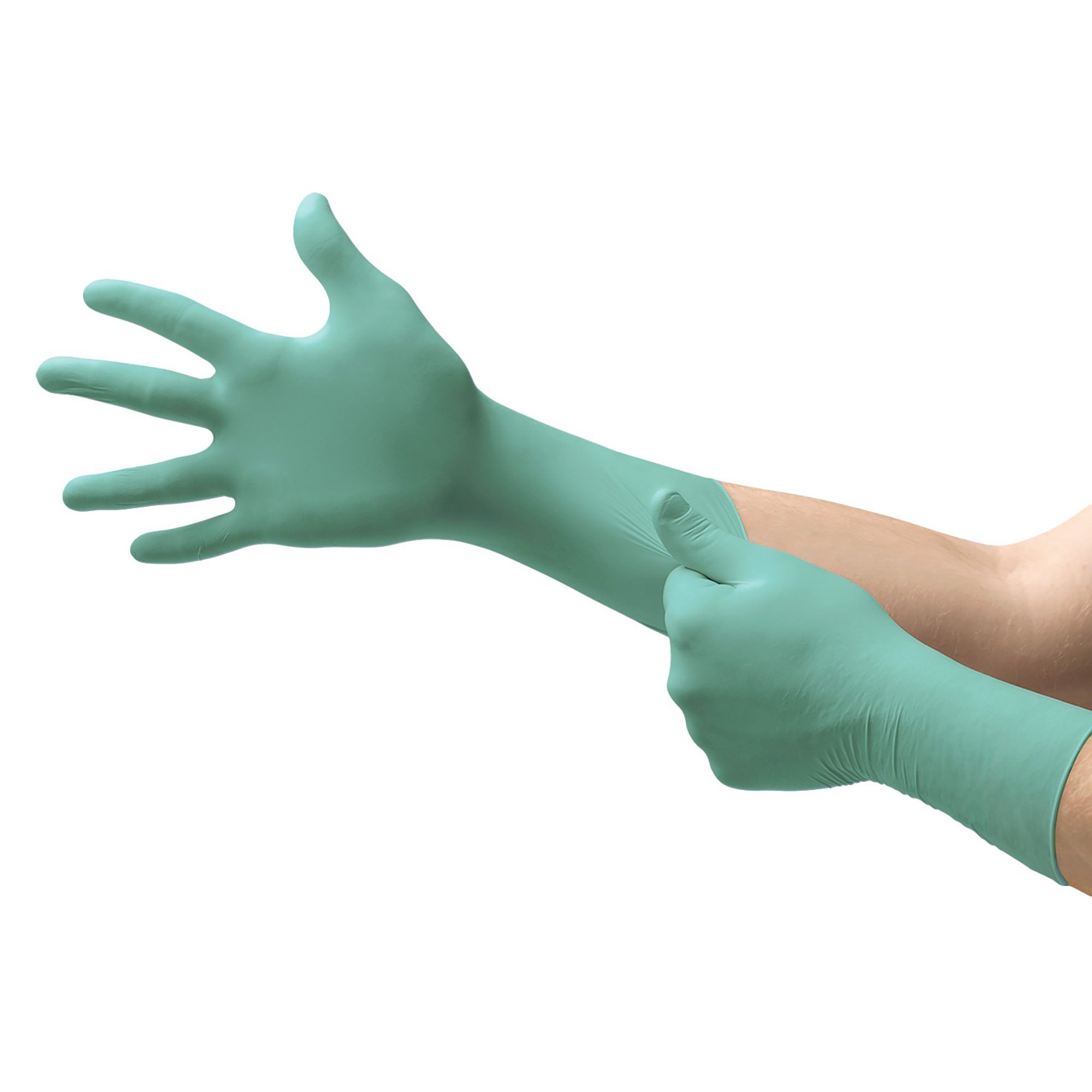 Microflex Medical NEC-288-M - NeoPro® EC Polychloroprene Extended Cuff Length Exam Glove, Medium, Green - 50/Box, 500/Case