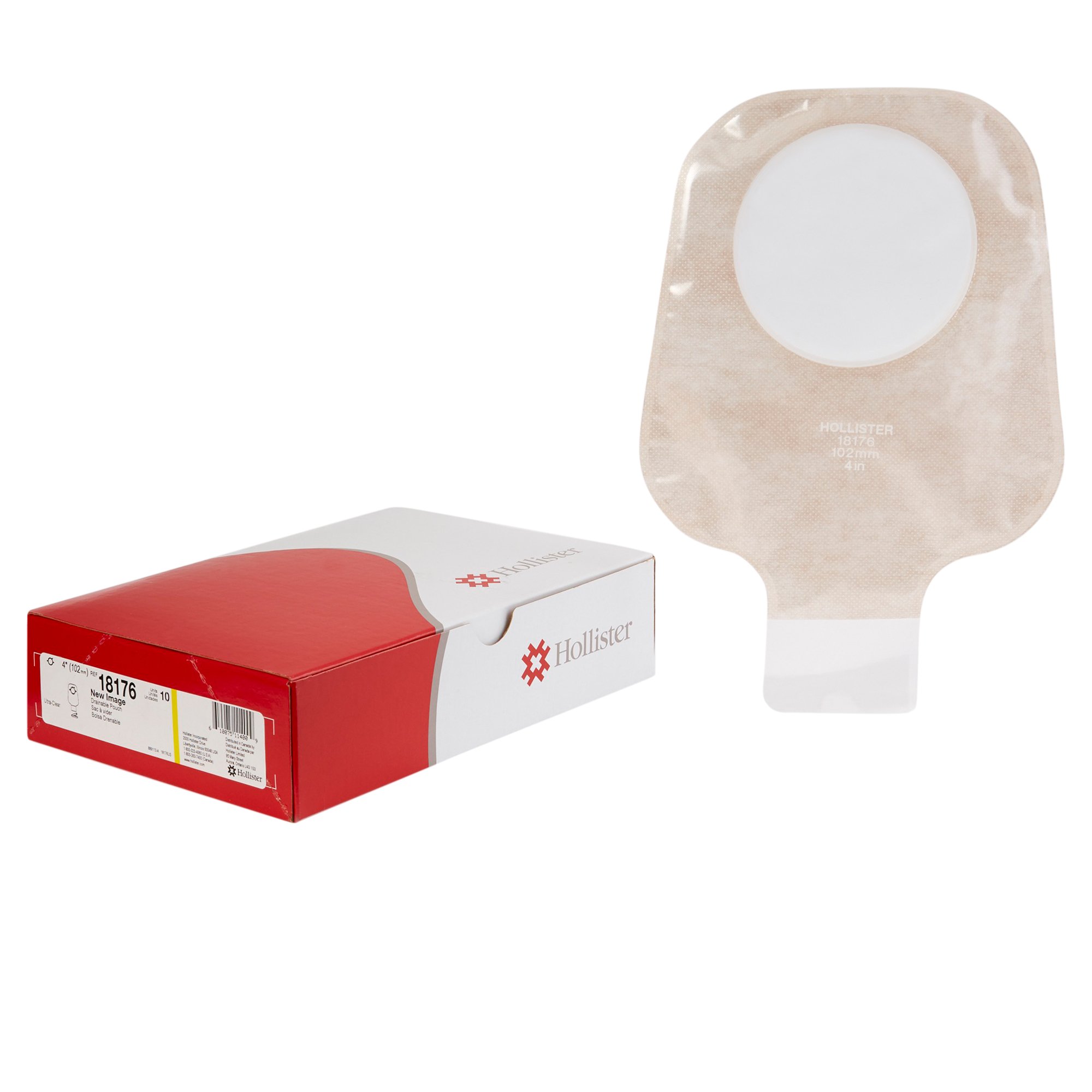 Hollister - 18176 New Image™ 2-Piece Ultra-Clear Ostomy Pouch
