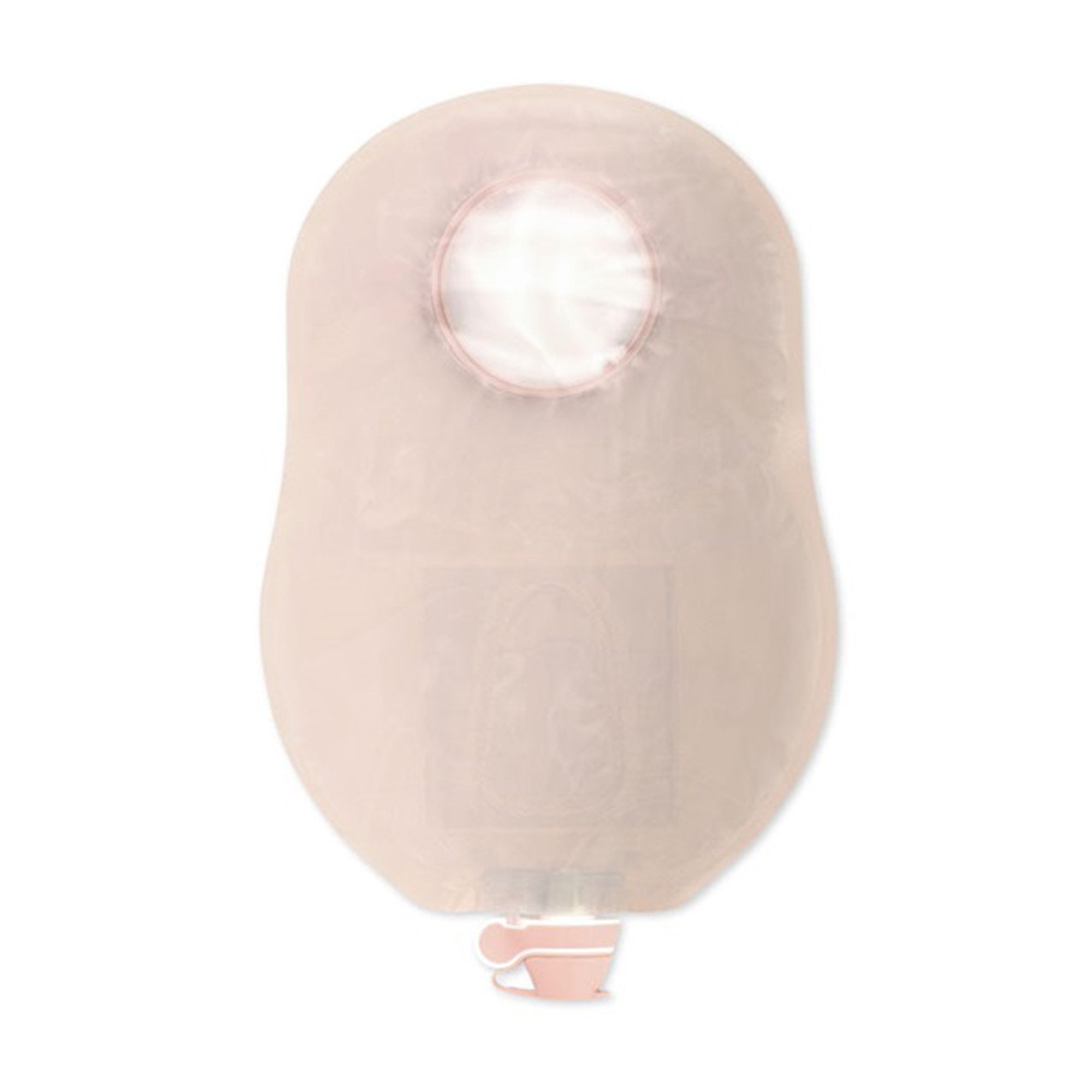 Hollister 18423 - New Image™ Two-Piece Ultra-Clear Urostomy Pouch, 57 mm Flange, Red Match - 10/Box