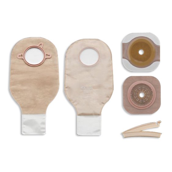 Hollister - 19103 New Image™ 19103 2-Piece Clear Ileostomy/Colostomy Pouch