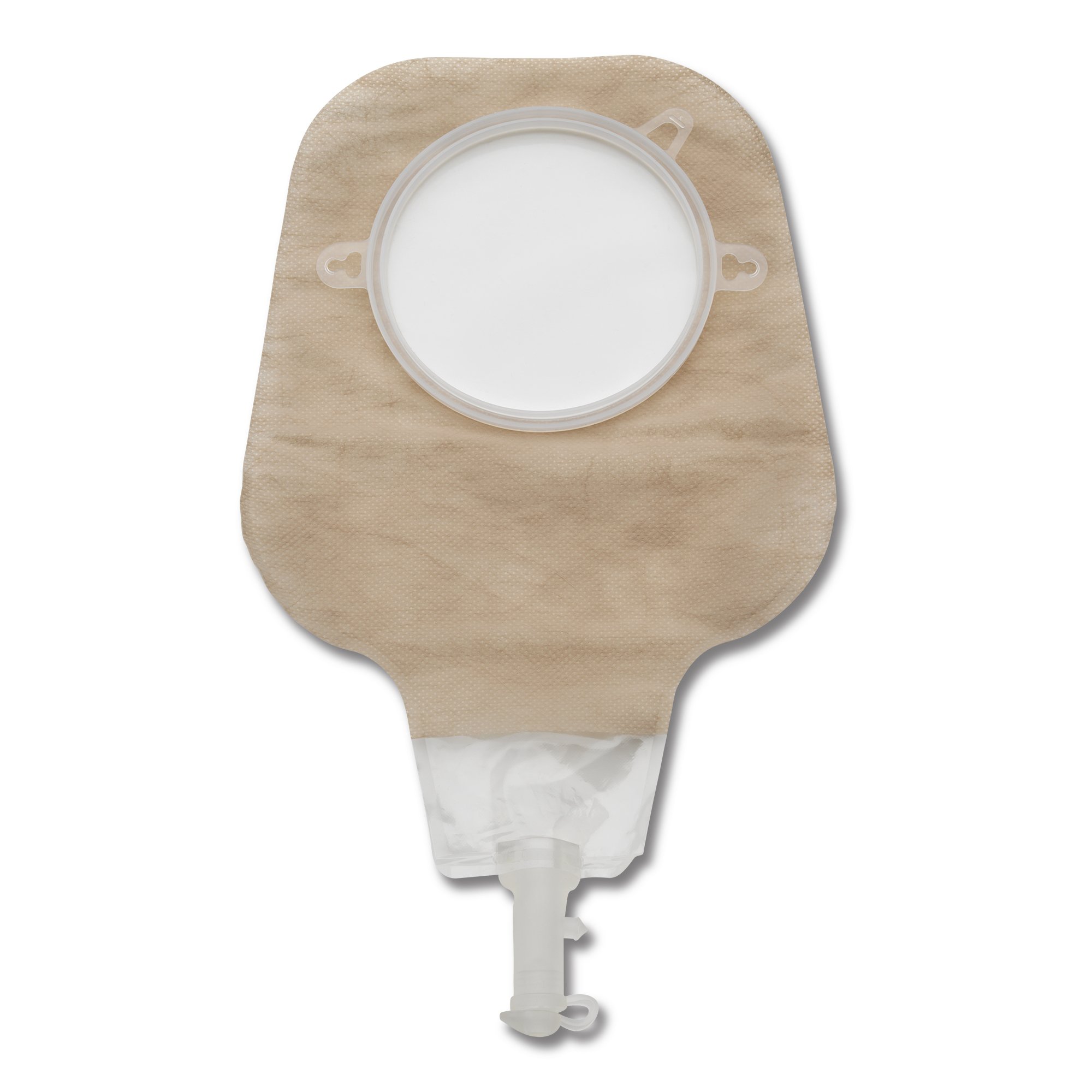 Hollister 18016 - New Image™ 2-Piece Ultra-Clear Ostomy Pouch, Pre-cut to Fit 102 mm Stoma, Yellow - 10/Box