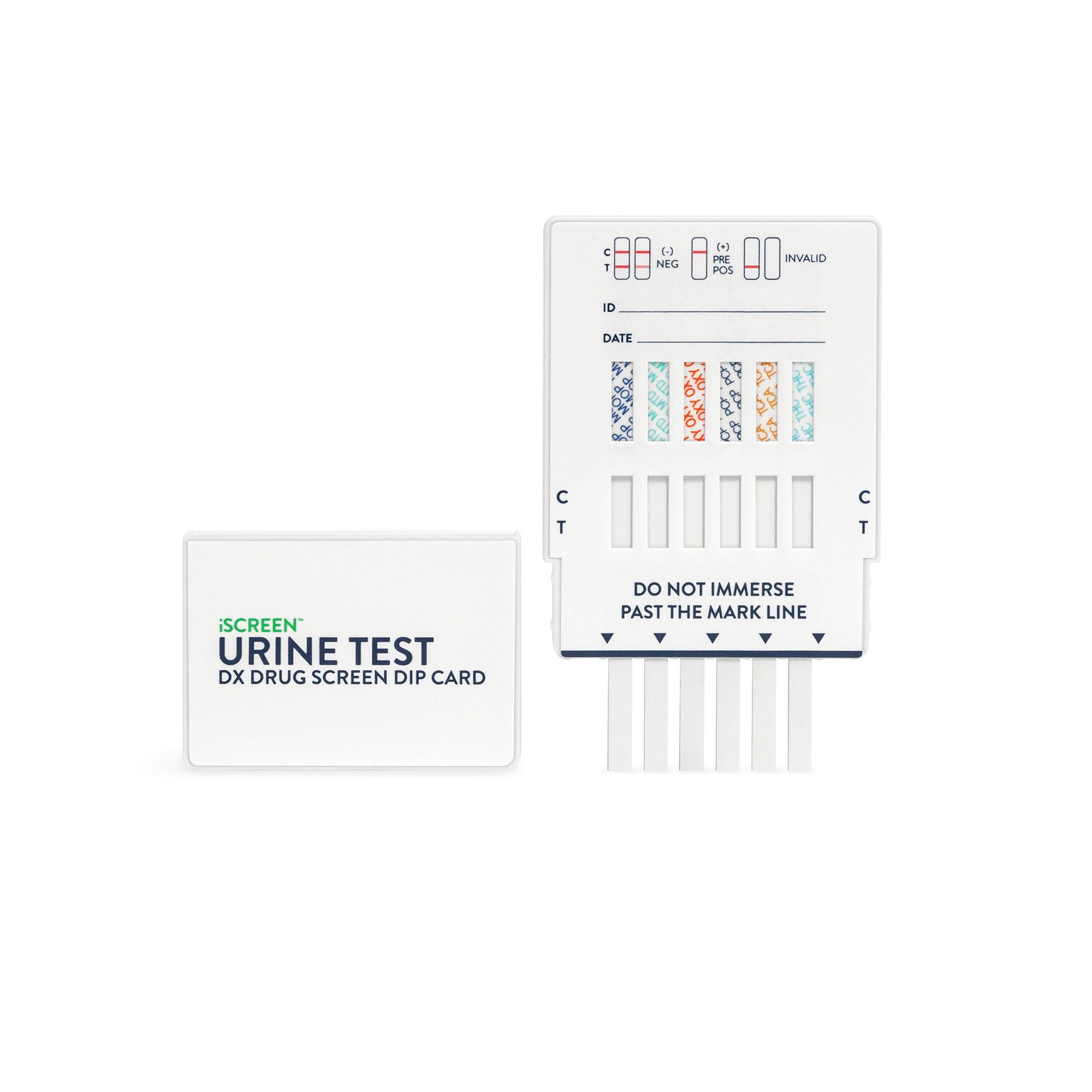 Abbott Rapid Dx North America LLC - IS8 Drugs of Abuse Test Kit iScreen® AMP, BAR, BZO, COC, mAMP/MET, OPI, PCP, THC 25 Tests CLIA Non-Waived