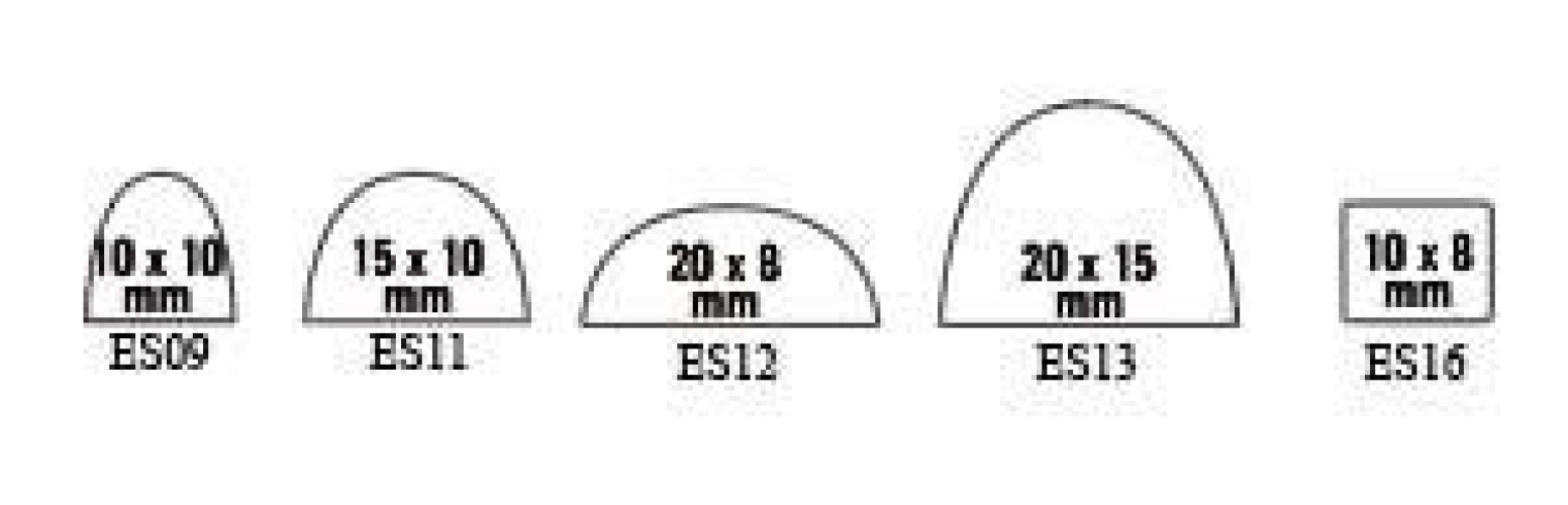 Aspen Surgical (Symmetry) - ESLK LEEP/LLETZ Electrode Kit Bovie® Tungsten Wire Sterile Assorted Tip Dimensions Loop Tip Disposable