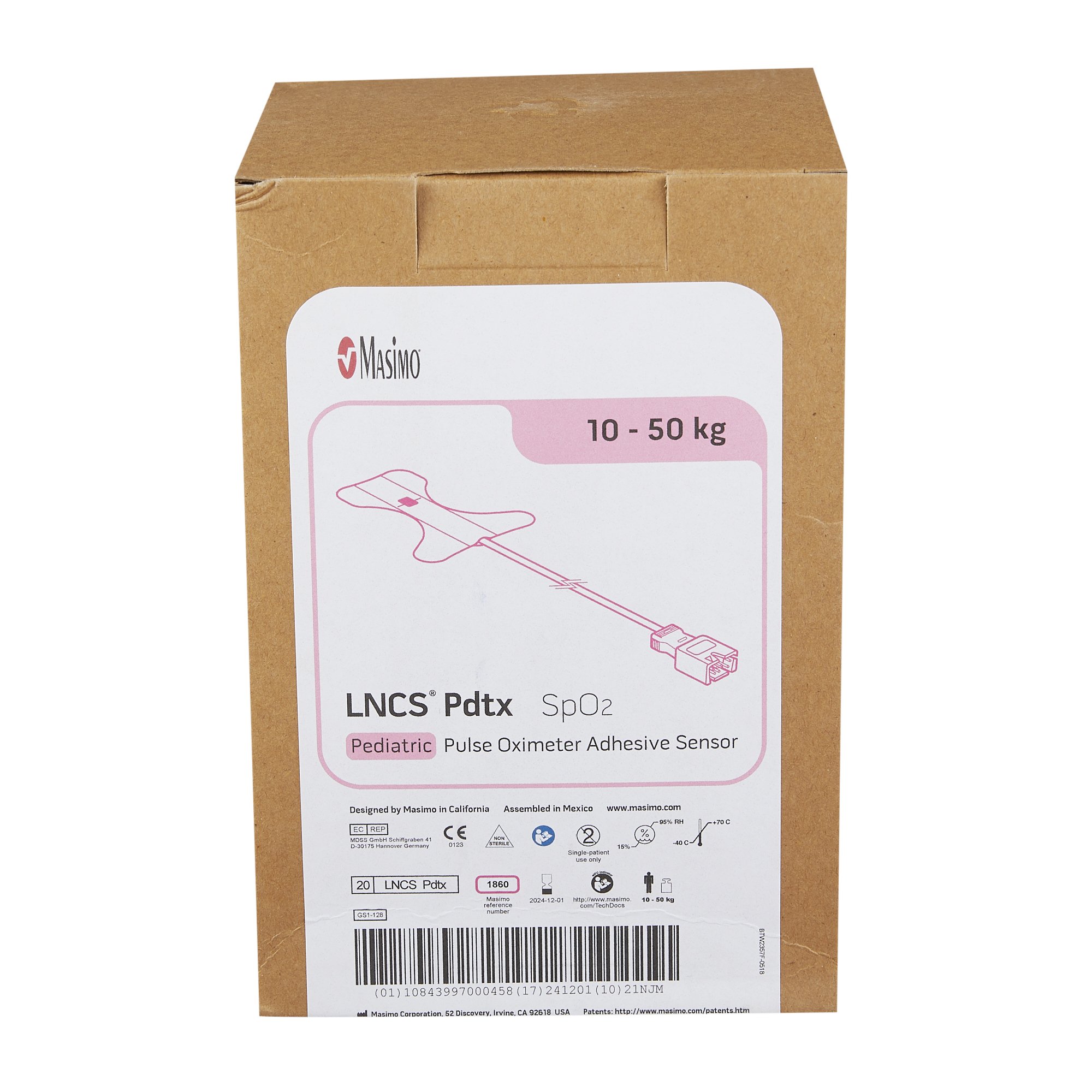 Masimo Corp - 1860 LNCS® Pdtx® Pediatric Sensor
