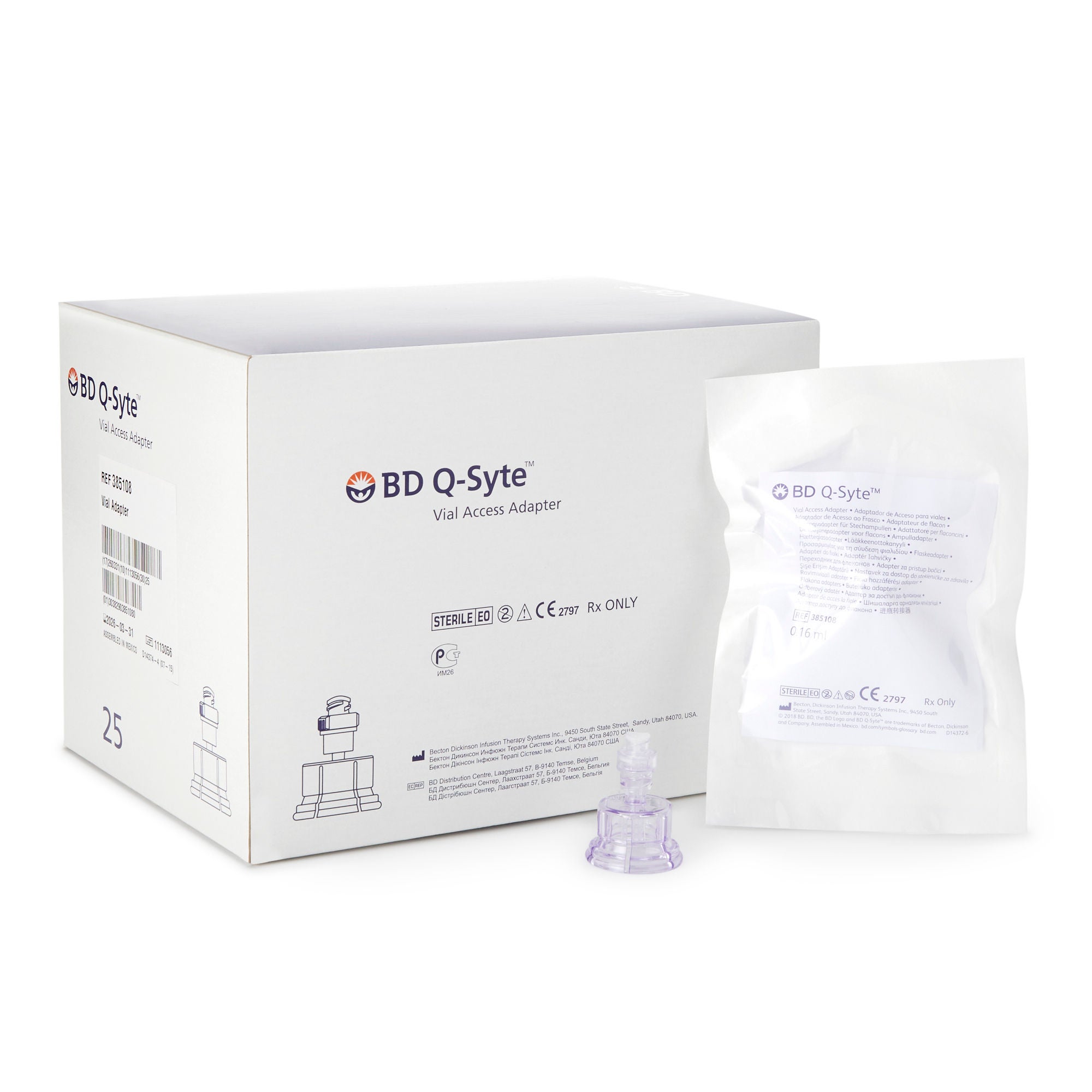 BD - 385108 Q-Syte™ Vial Access Adapter