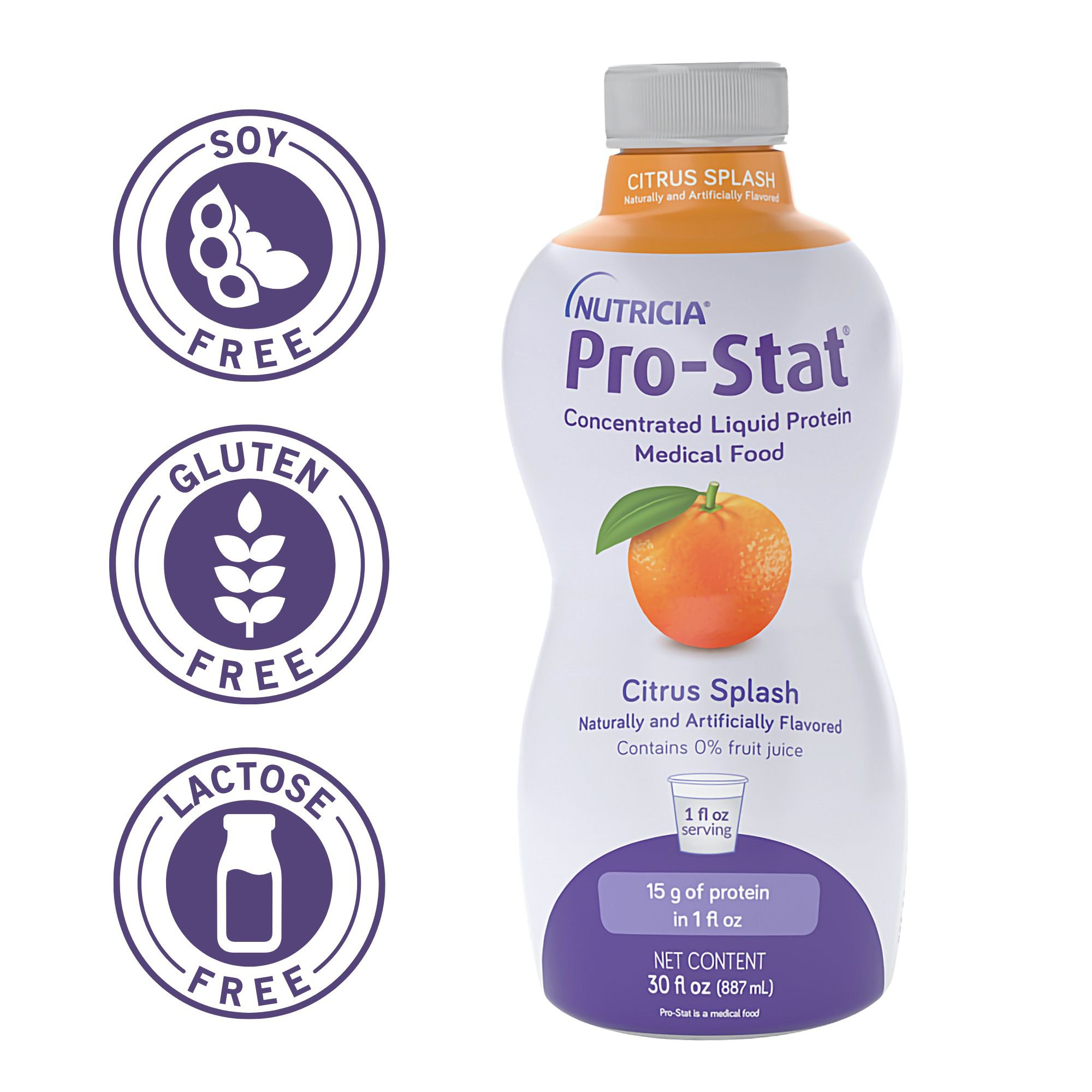 Nutricia North America - 78349 Pro-Stat® Citrus Splash Concentrated Liquid Protein