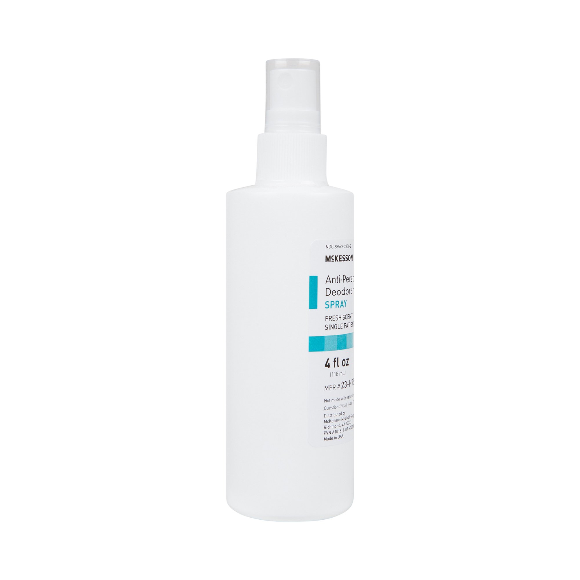 McKesson Brand 23-H7500 - McKesson Antiperspirant / Deodorant, Fresh Scent, 4-ounce Spray Bottle - 1/Each, 48/Case