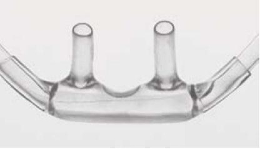 Sun Med - 0177 Nasal Cannula Comfort Soft Plus® Pediatric Curved Prongs 7 Foot Tubing Low Flow Rate