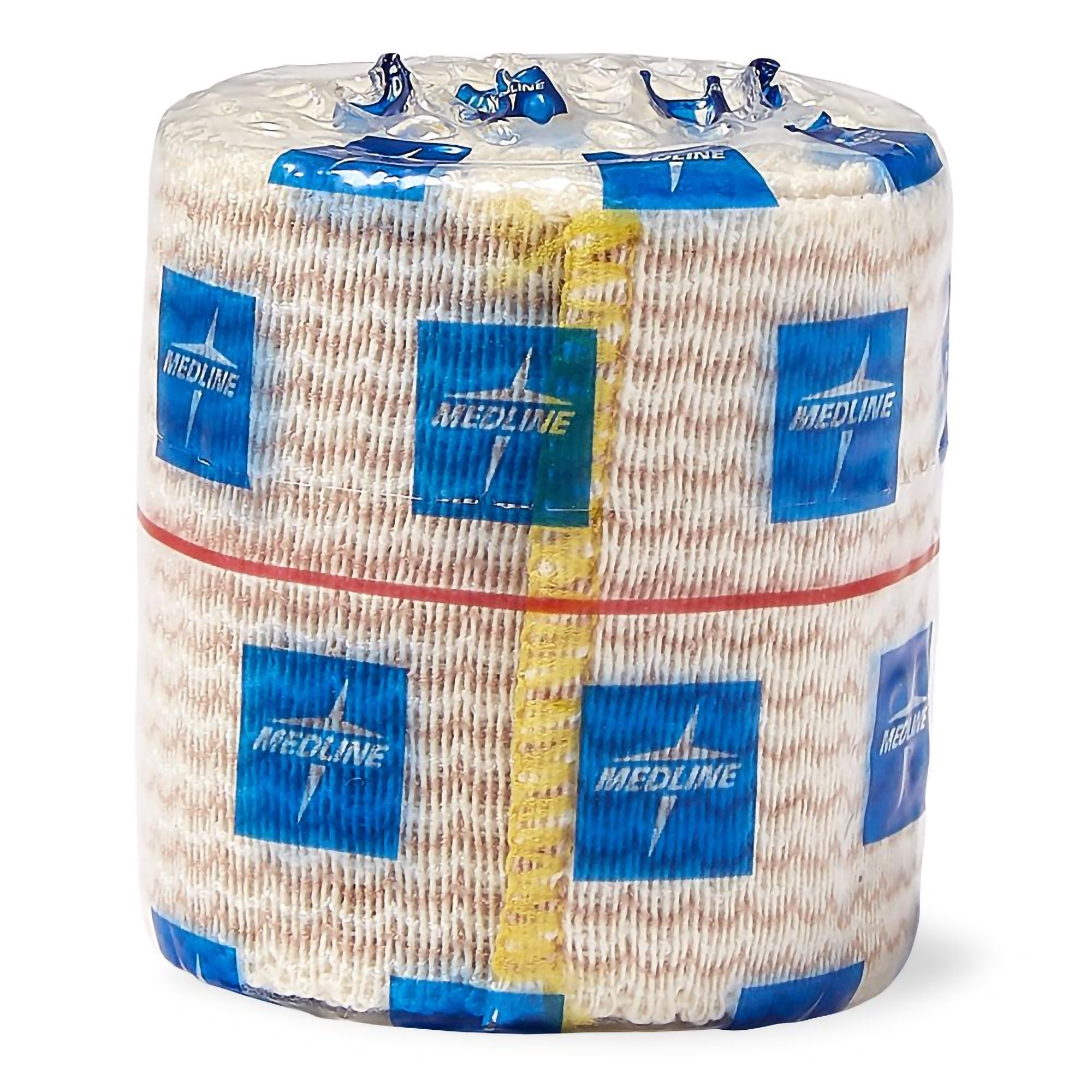 Medline MDS087002LF - Matrix Double Hook-and-Loop closure Elastic Bandage, 2 Inch x 5 Yard - 1/Each, 10/Box, 50/Case