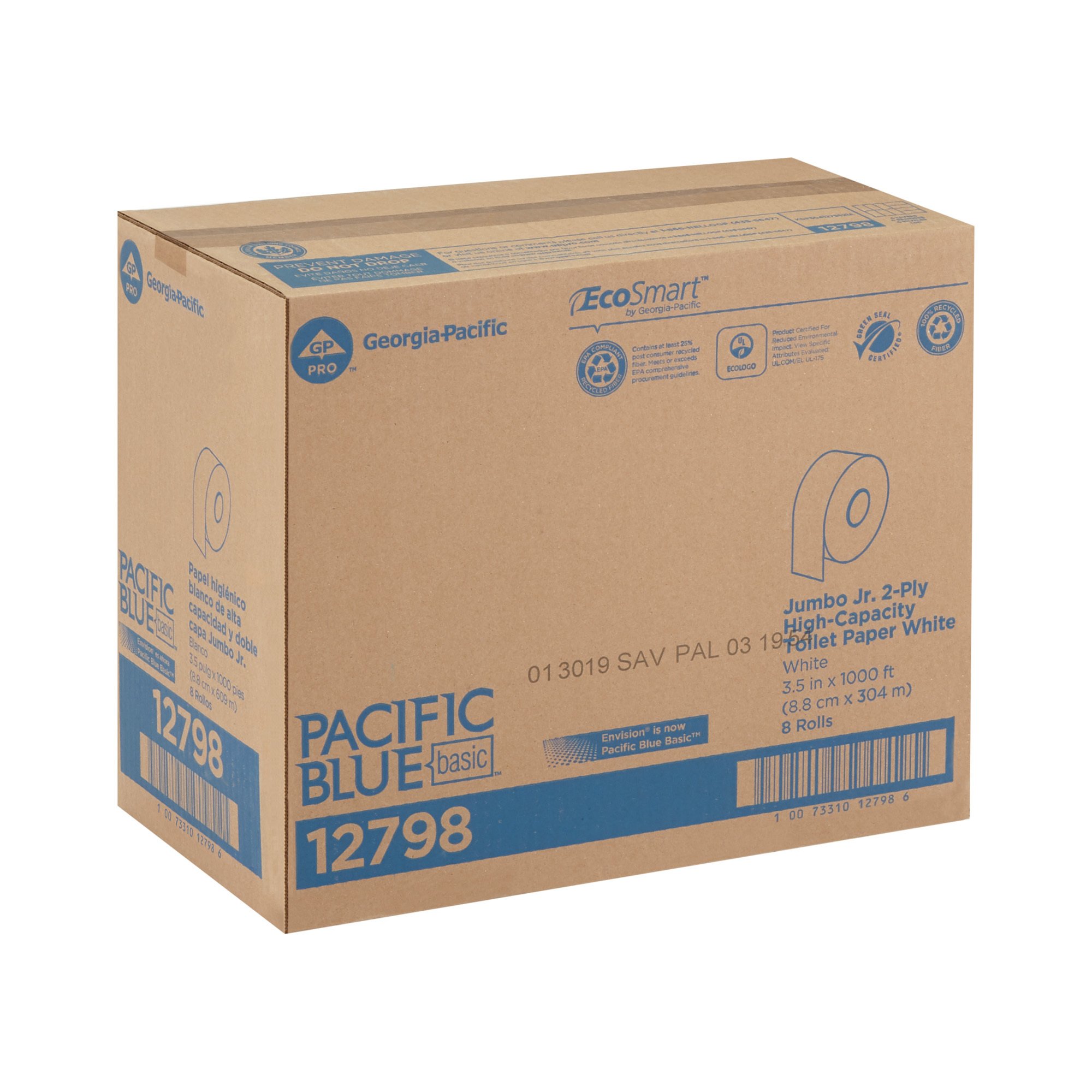 Georgia-Pacific Consumer Products LP - 12798 Pacific Blue Basic™ Toilet Tissue
