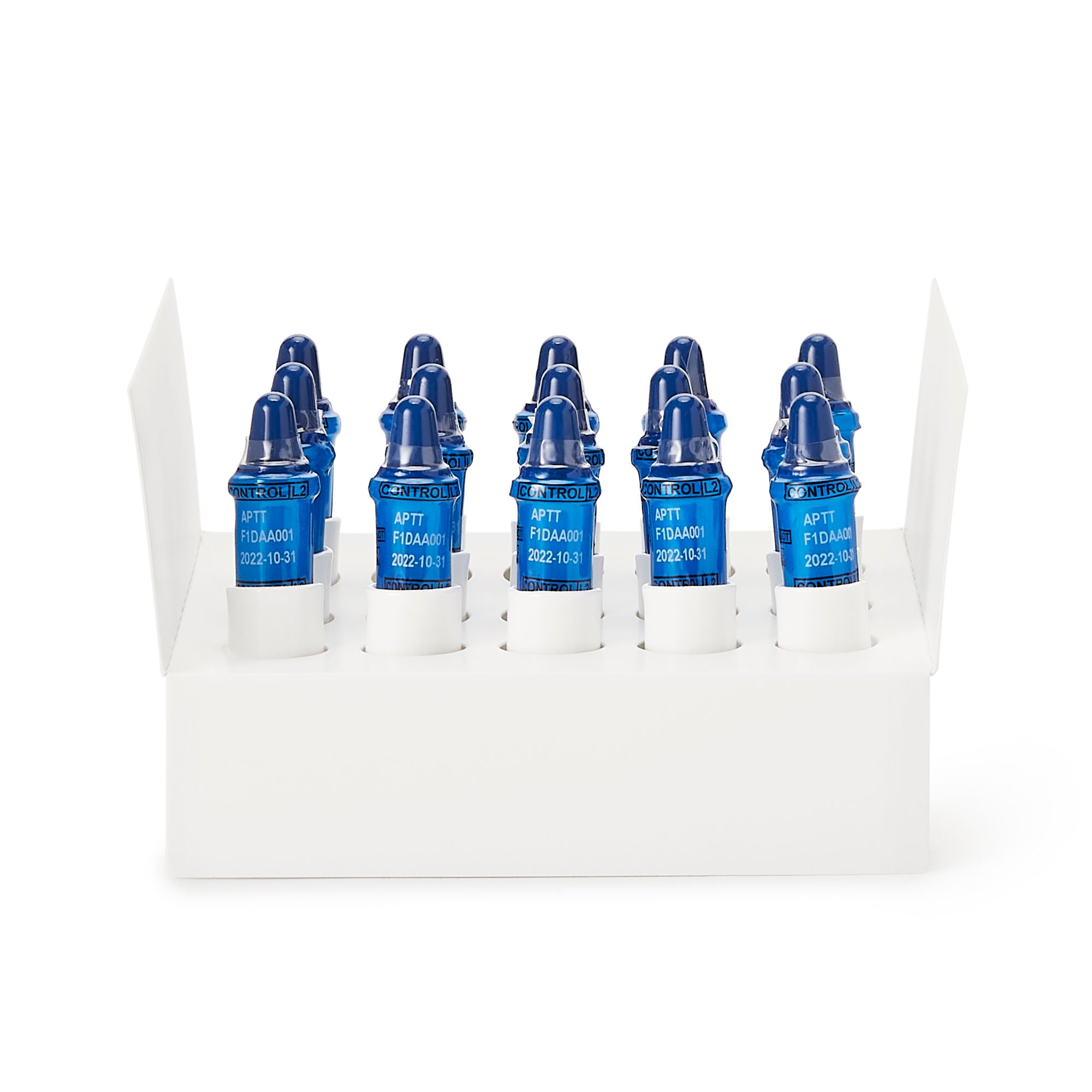 Werfen USA LLC - 000DCJAPTT-A Coagulation Control Hemochron® Directcheck® Activated Partial Thromboplastin Time Test (APTT) Abnormal Level 15 Vials