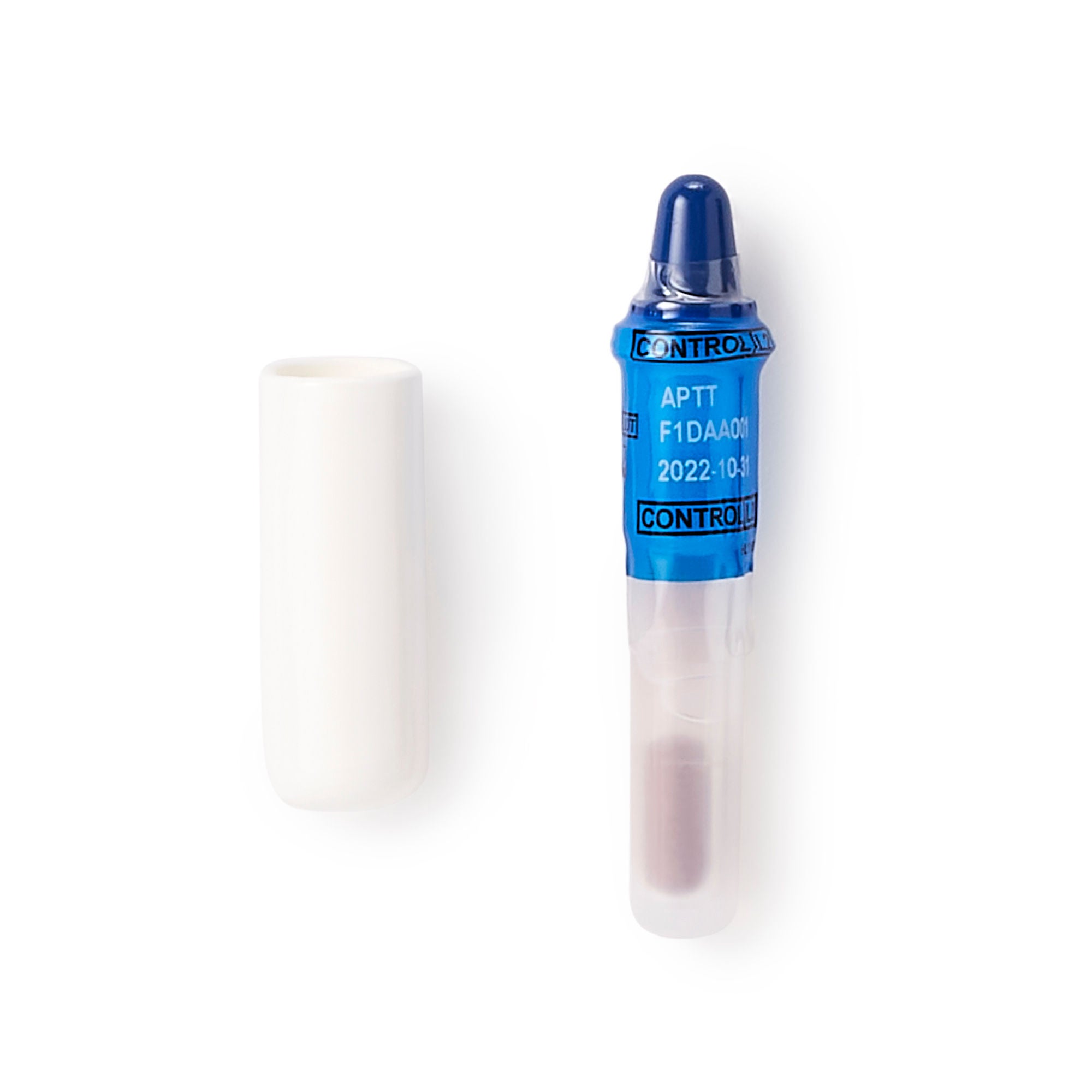 Werfen USA LLC - 000DCJAPTT-A Coagulation Control Hemochron® Directcheck® Activated Partial Thromboplastin Time Test (APTT) Abnormal Level 15 Vials