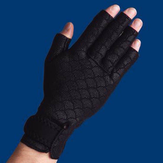Performance Health - 081248210 Arthritis Glove Thermoskin® Open Finger Small Over-the-Wrist Length Hand Specific Pair