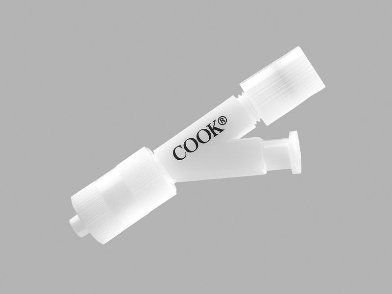 Cook Medical - G14732 Side-Arm Adapter Male Luer Lock and Tuohy-Borst Adapter Cook® For Instruments 3.0 to 6.0 Fr.