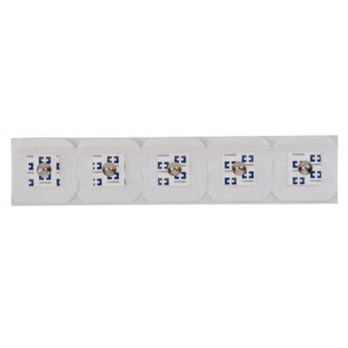 Cardinal - 31043063 ECG Monitoring Electrode with Abrader Snap Connector Conductive Adhesive Gel Cloth Backing Adult Non-Radiolucent 3 per Pack