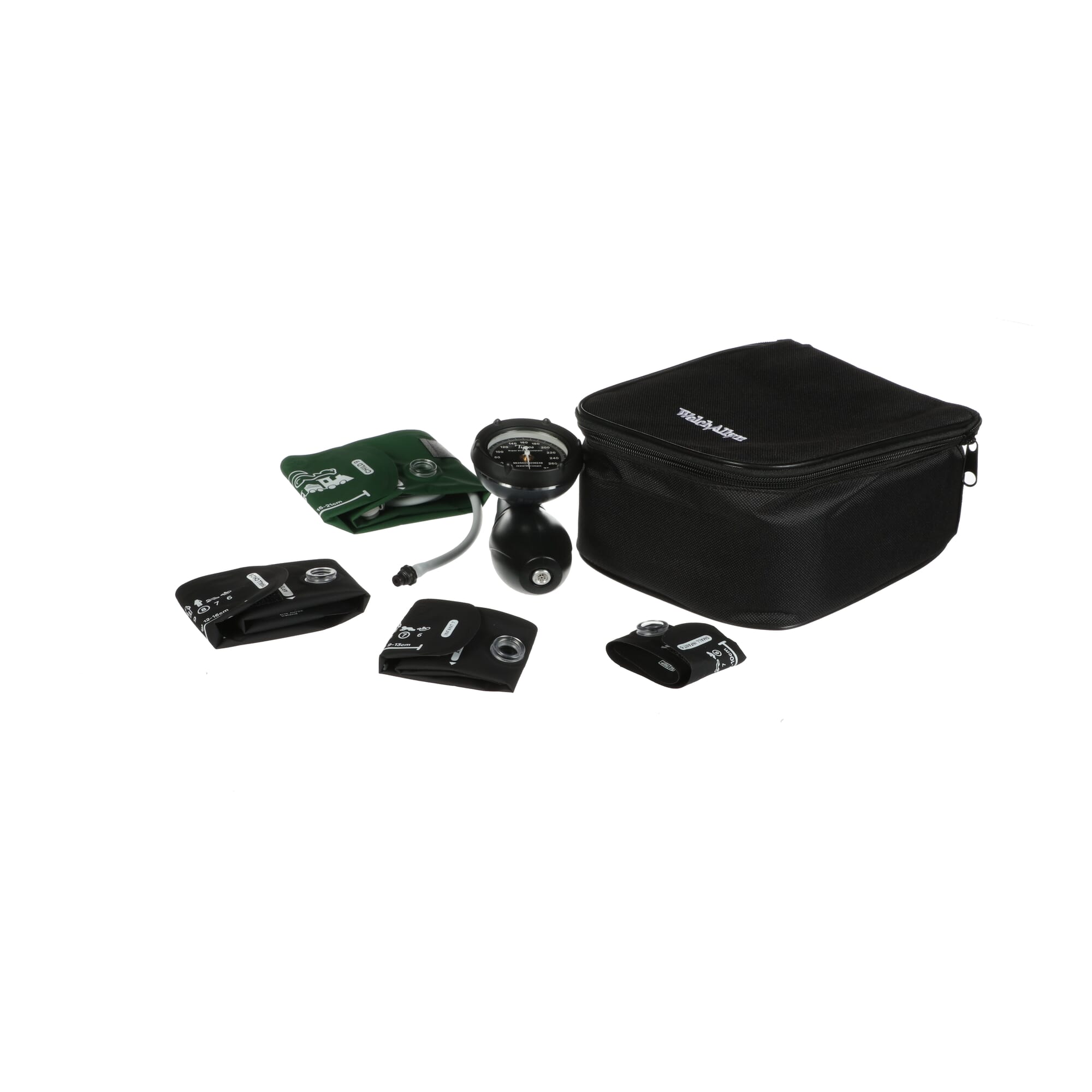 Welch Allyn - DS58-PD Aneroid Sphygmomanometer Unit Welch Allyn™ Platinum Series DS48 Multiple Sizes Arm Nylon Cuff Palm Aneroid