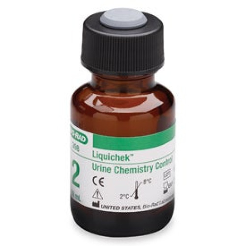 Bio-Rad Laboratories - 398 Assayed Control Liquichek™ Pregnancy Test, Urine Chemistry Analytes Level 2 12 X 10 mL