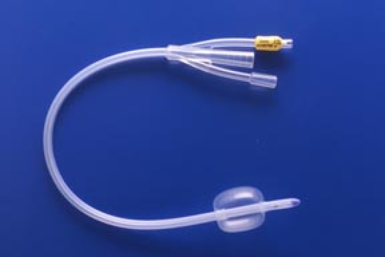 Teleflex LLC - 173830240 Foley Catheter Rusch® 3-Way Standard Tip 30 cc Balloon 24 Fr. Silicone