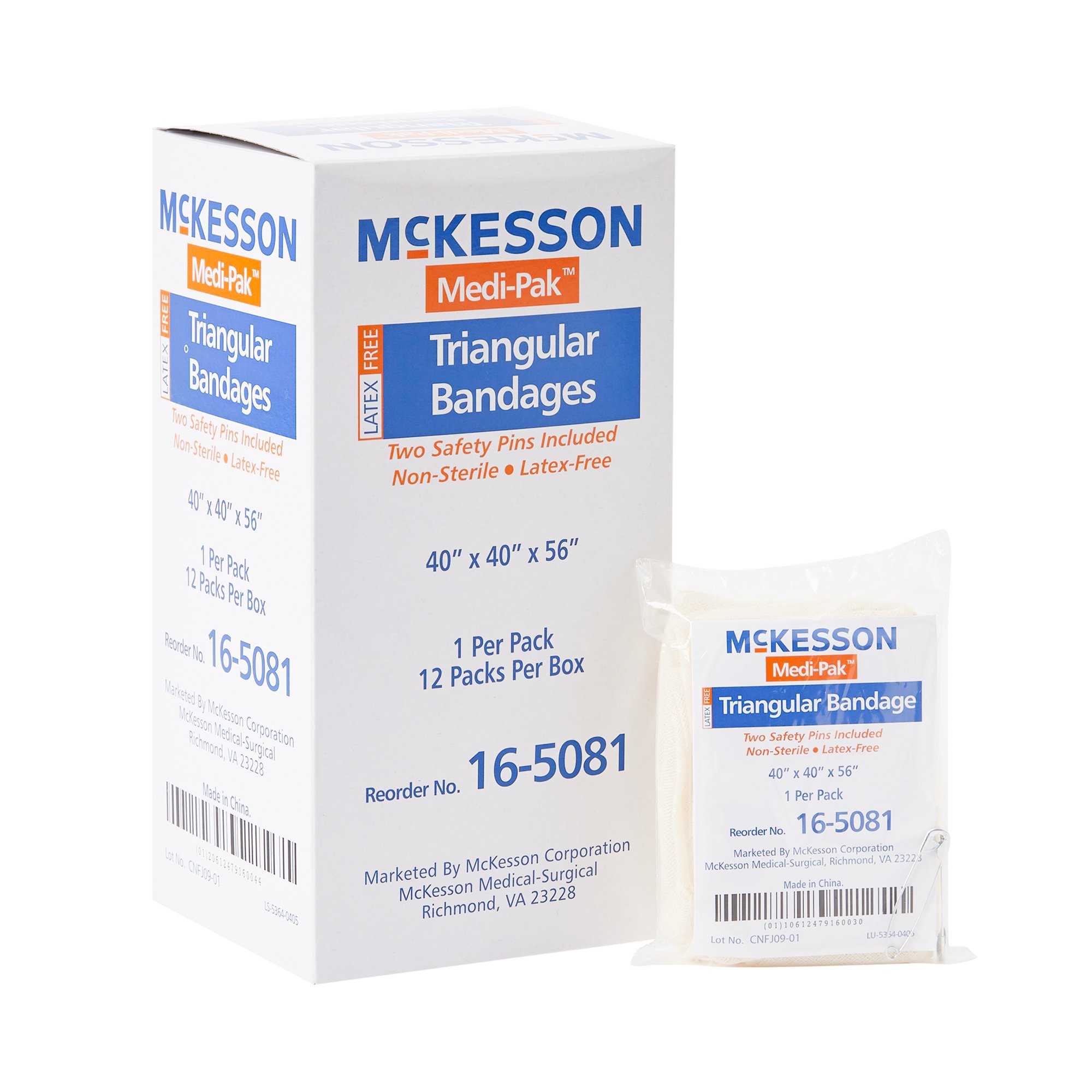 McKesson Brand - 16-5081 McKesson Triangular Bandage