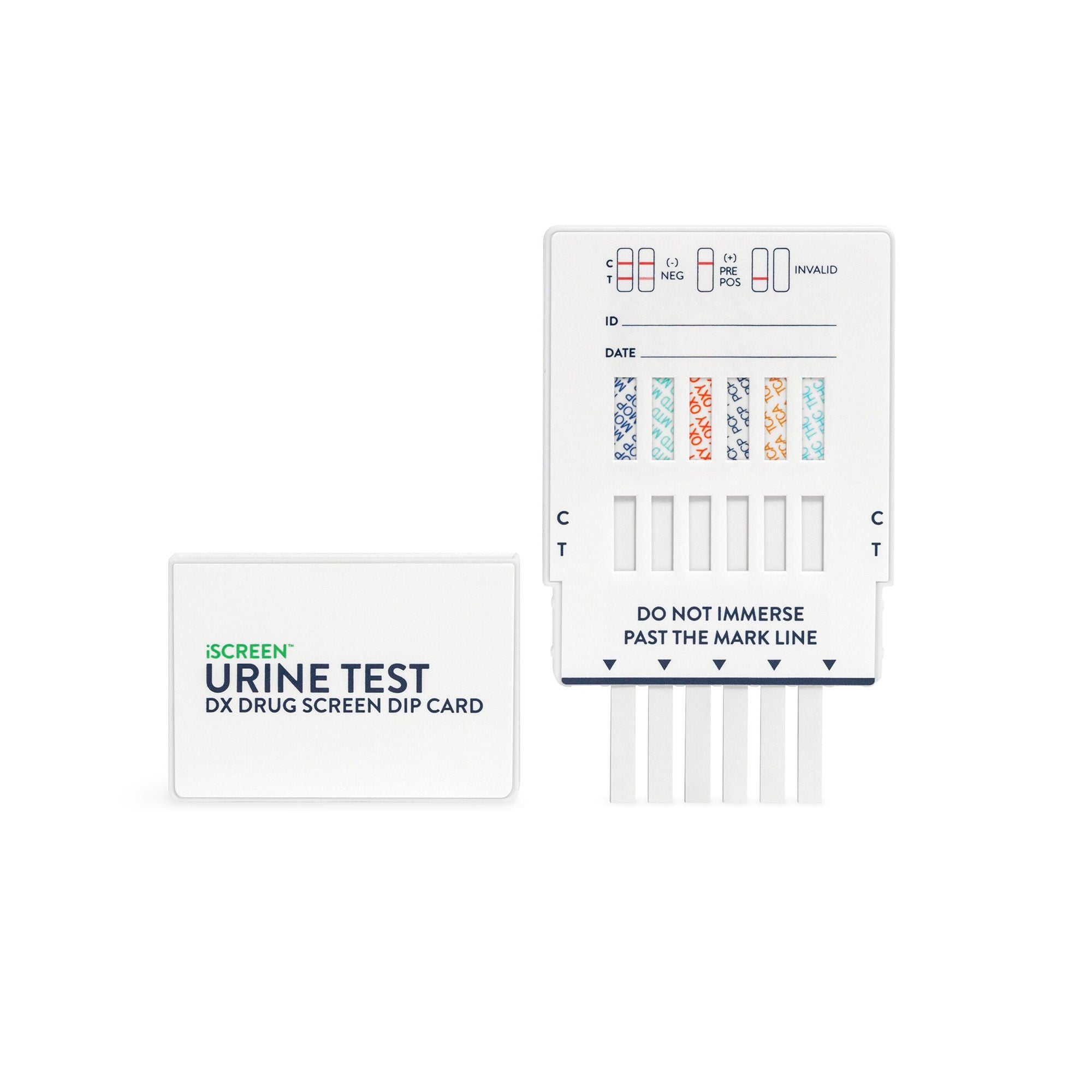 Abbott Rapid Dx North America LLC - IS5MP Drugs of Abuse Test Kit iScreen® COC, mAMP/MET, OPI, PCP, THC 25 Tests CLIA Non-Waived