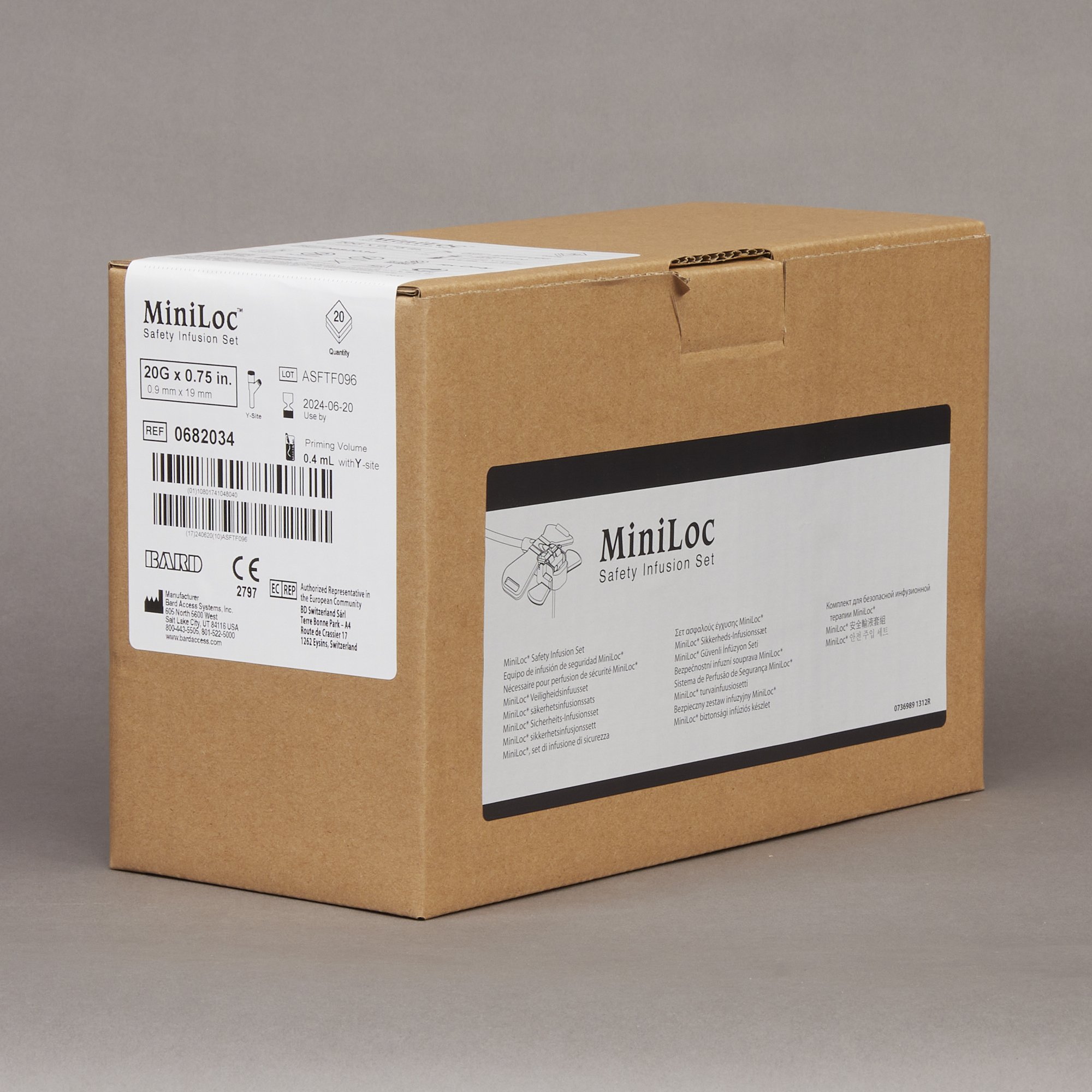 BD - 0682034 MiniLoc™ Huber Infusion Set